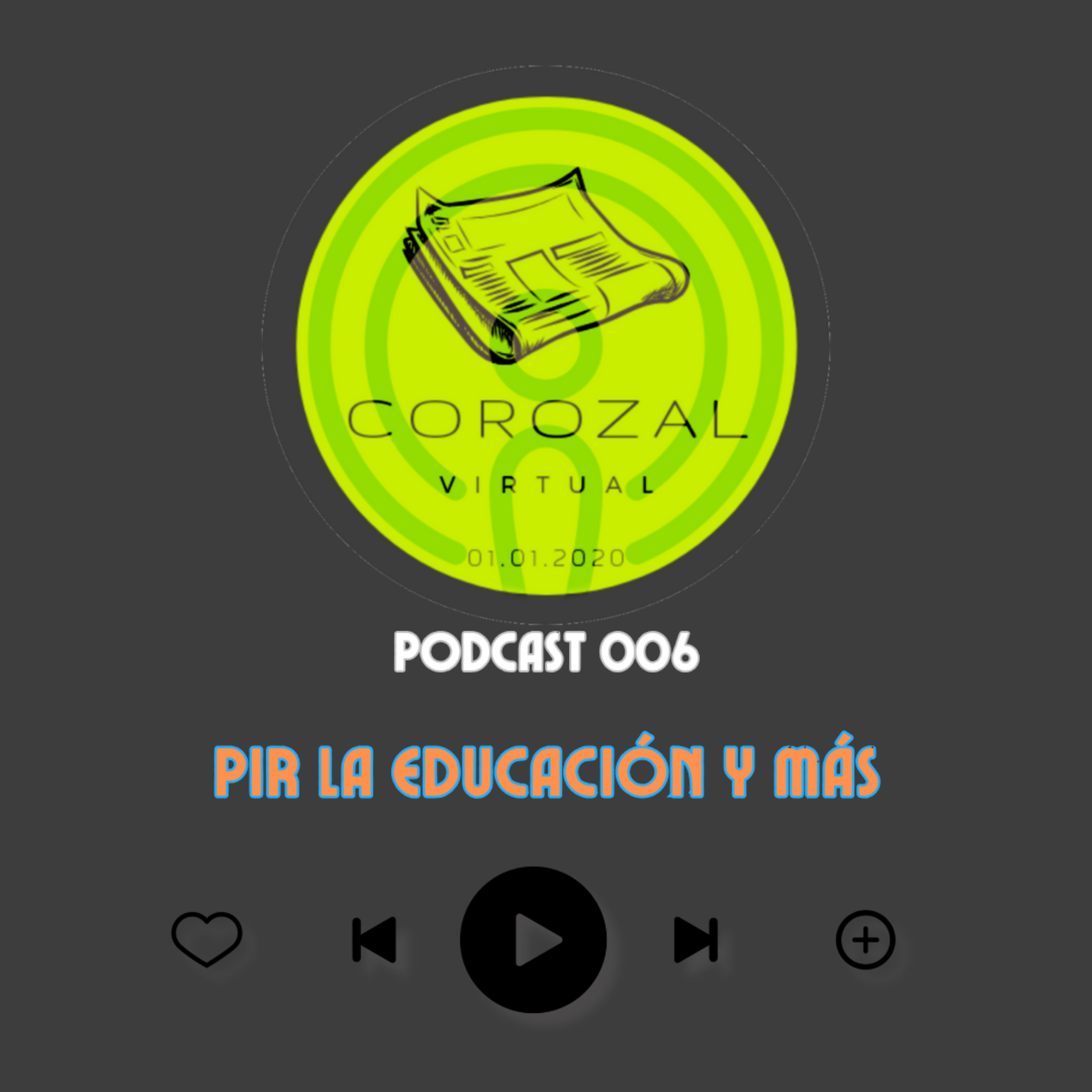 Portada de Corozal Virtual Podcast
