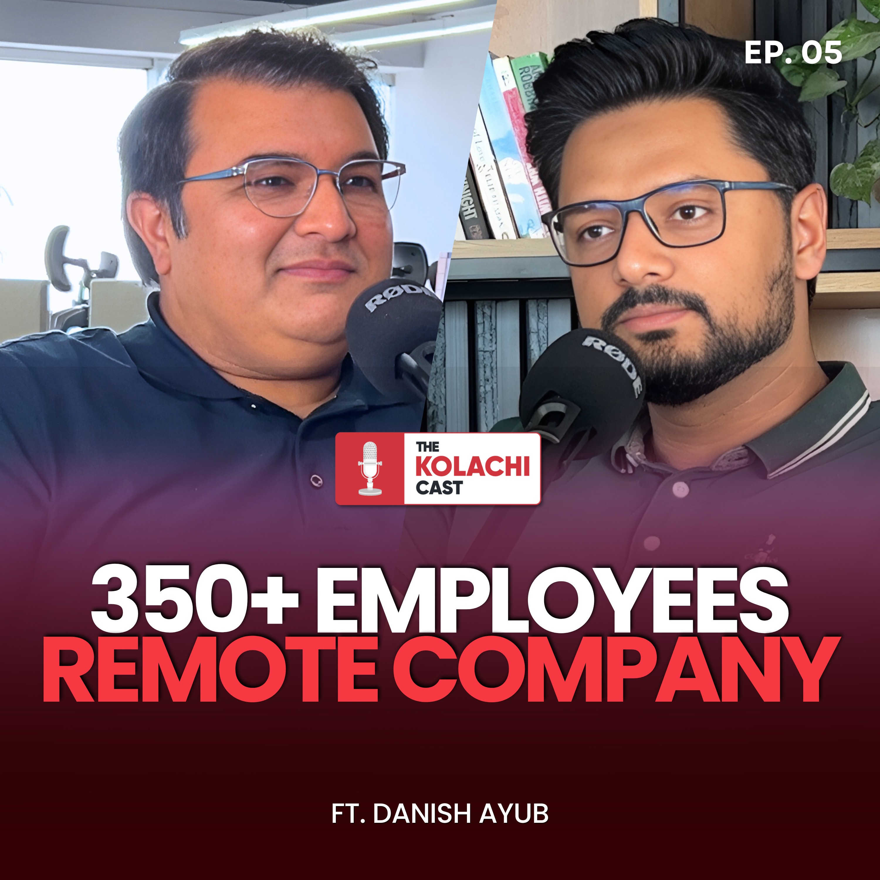 Remote Company with 350+ Employees in Pakistan - Danish Ayub episode artwork