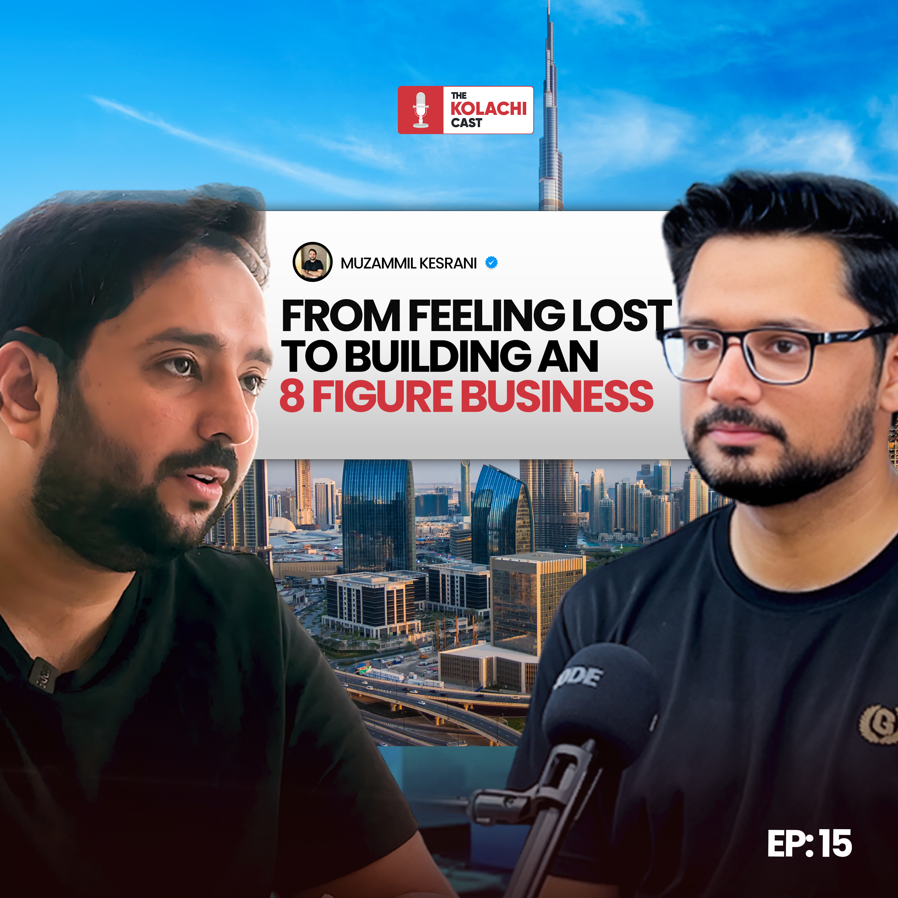 From Feeling Lost to Building a Million-Dollar Productized Design Service - Muzammil Kesrani episode artwork
