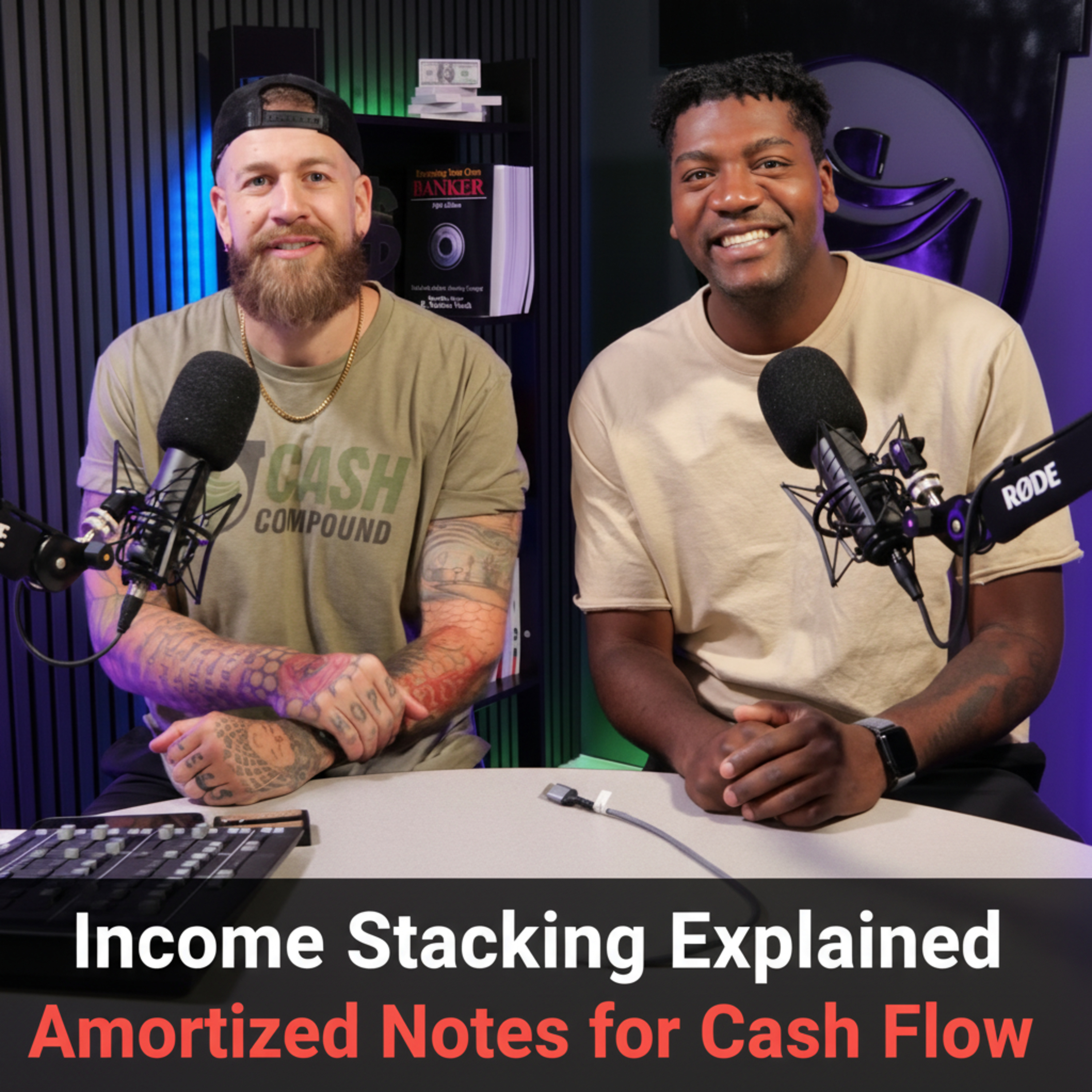 Episode #68 Income Stacking 101: How We Use Infinite Banking to Build Passive Cash Flow episode artwork