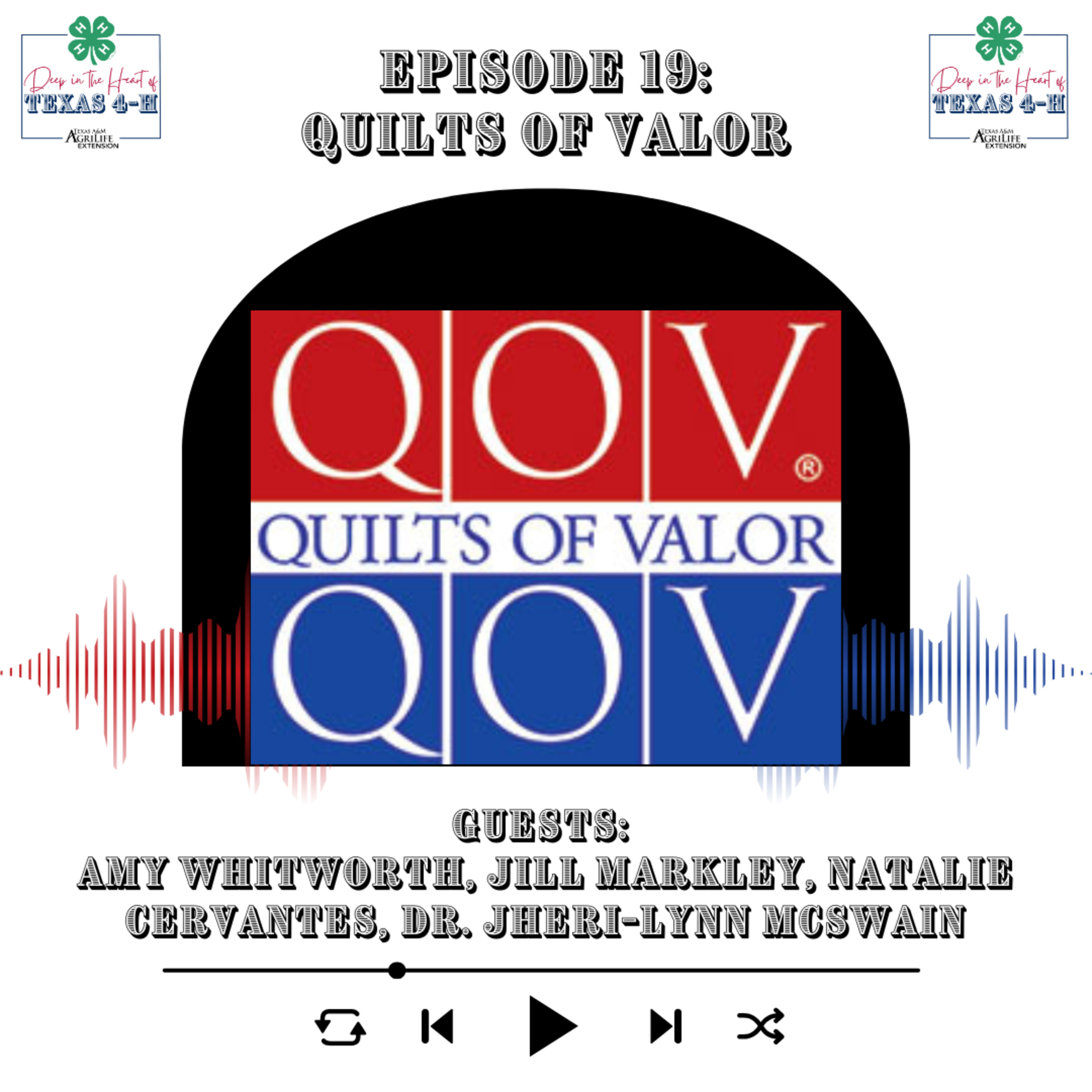 Episode 19: Quilts of Valor episode artwork