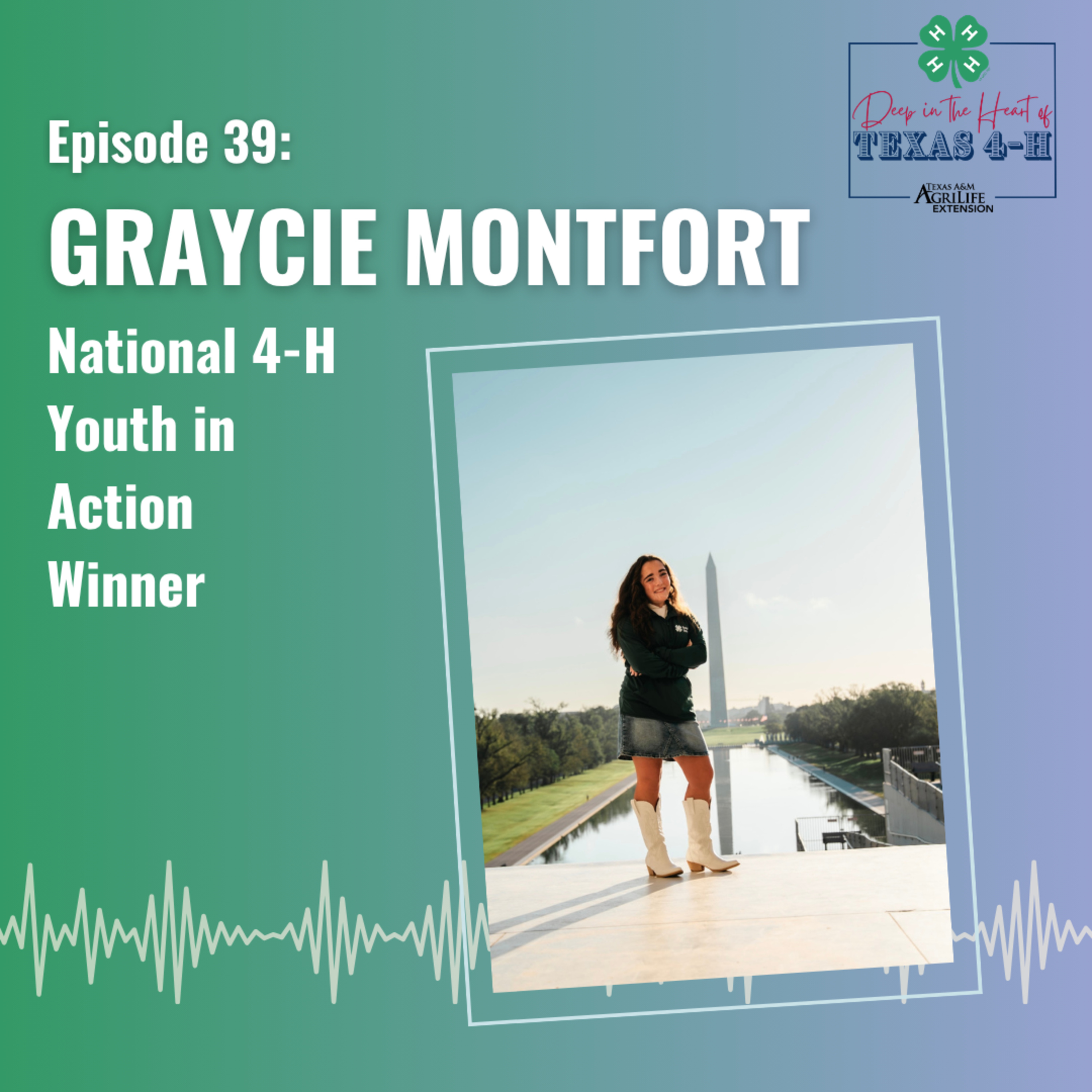 Episode 39: Graycie Montfort, 4-H Youth in Action Winner episode artwork