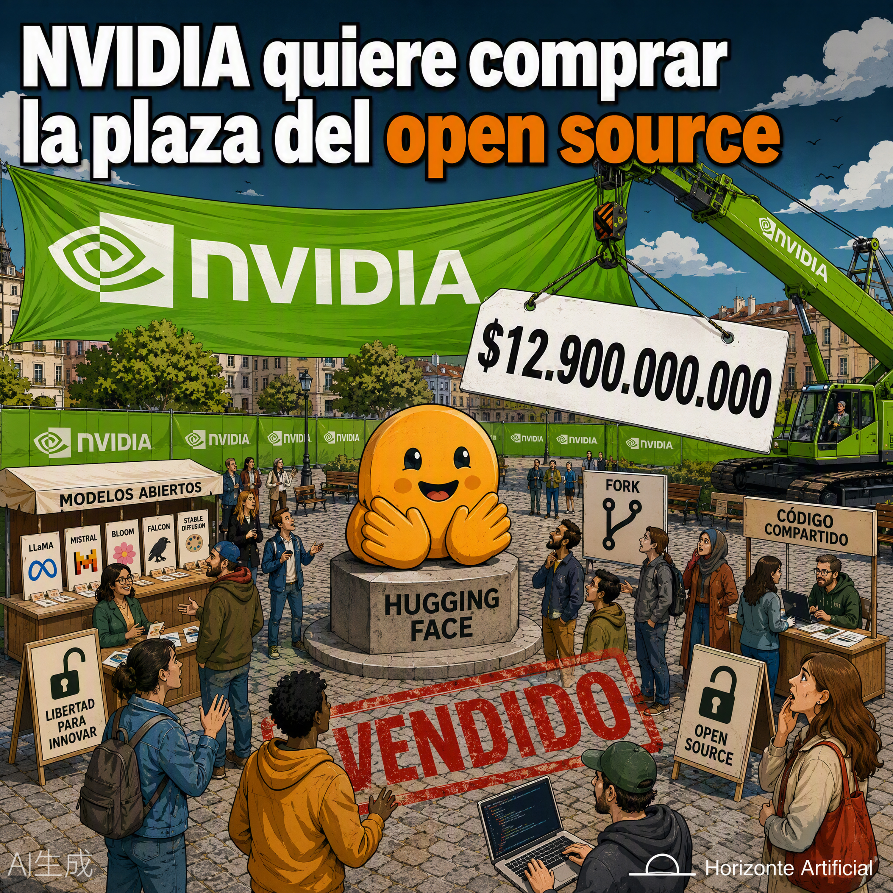 84. NVIDIA quiere comprar la plaza del open source episode artwork