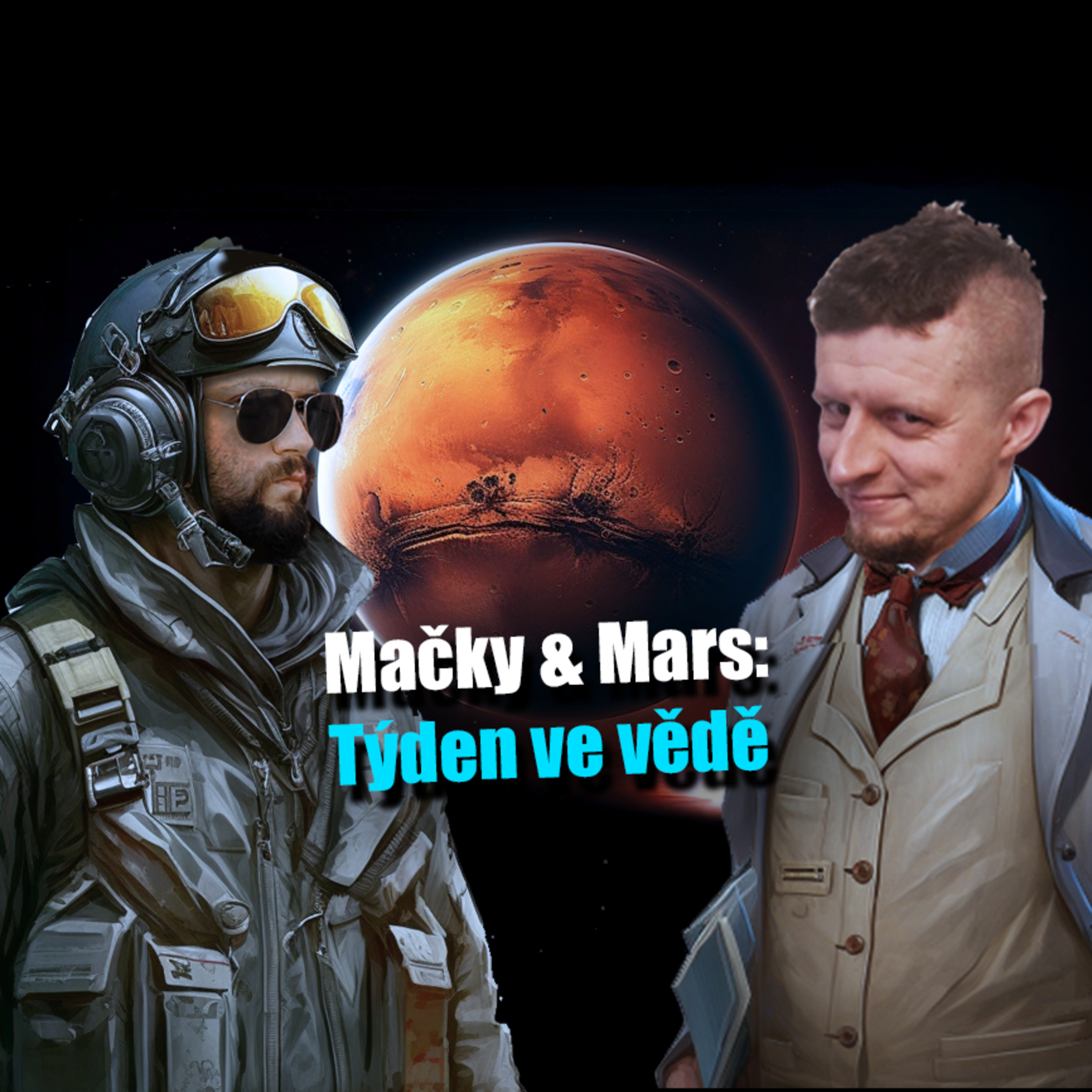 Mačky & Mars – Týden ve vědě 9. až 15. 3 2026 | #JaRon a #Ladislav episode artwork