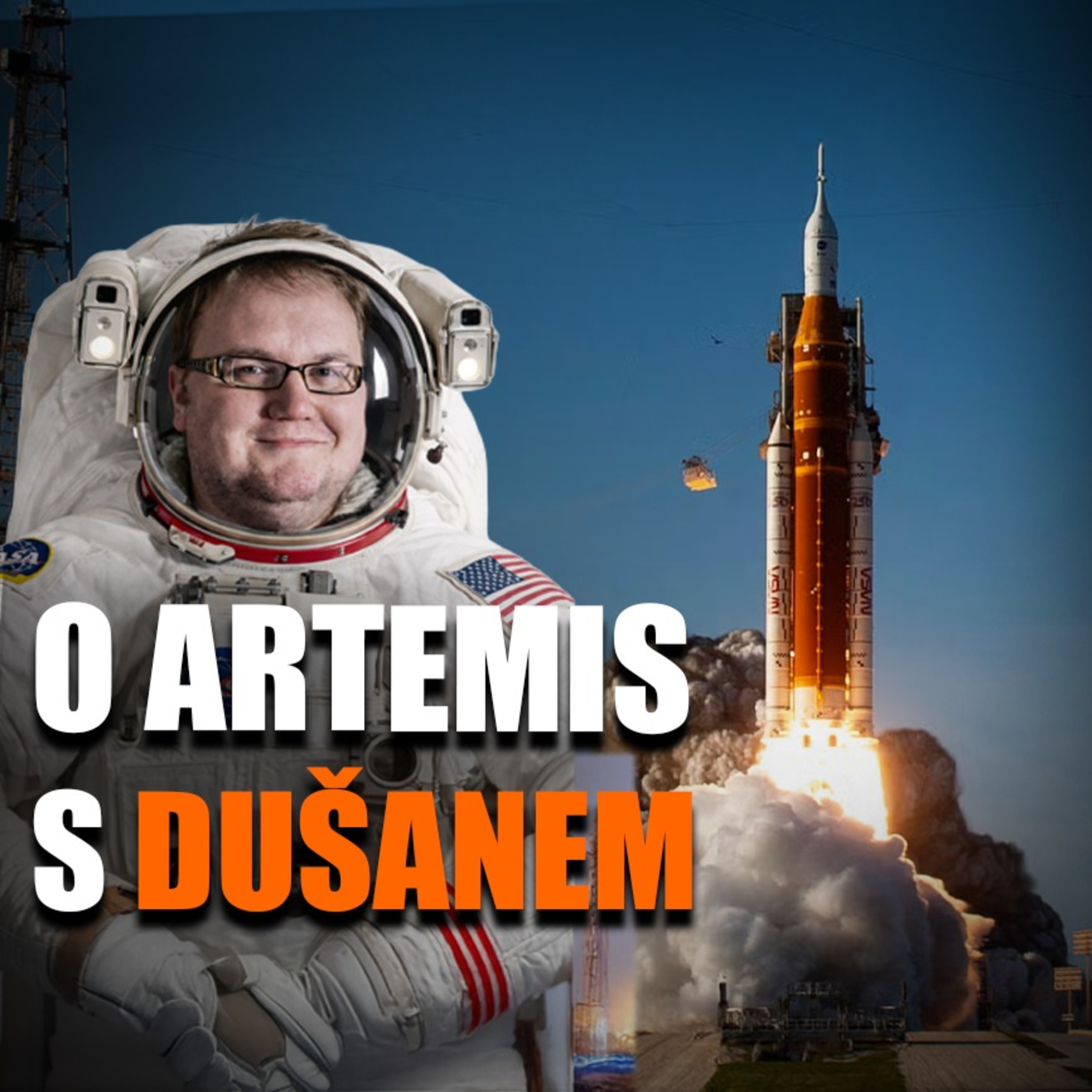 Závod o Měsíc zahájen – o misi Artemis 2 s Dušanem Majerem | Vědátornews episode artwork