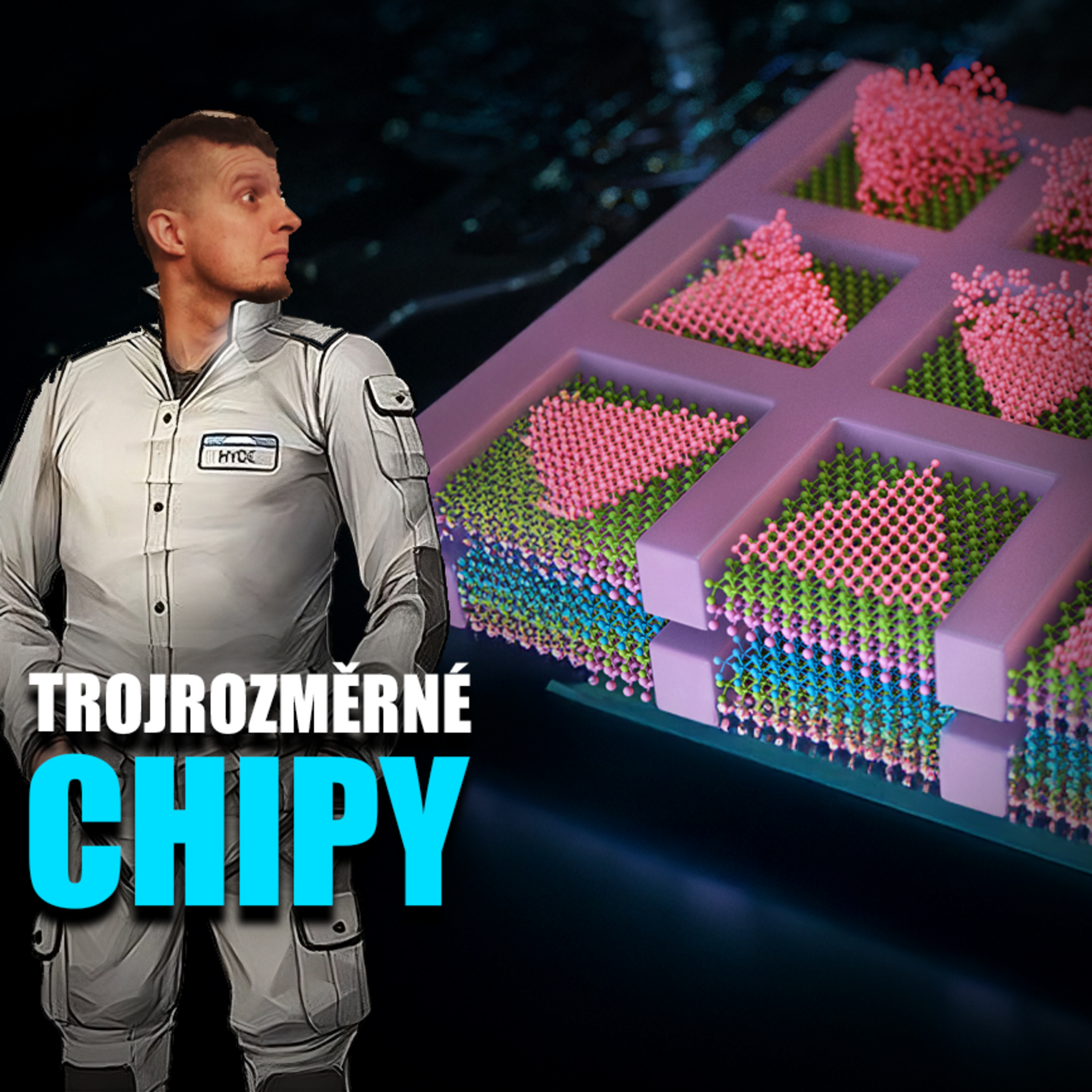 Čipy rostou do výšky – vznikají 3D struktury | Vědátornews episode artwork