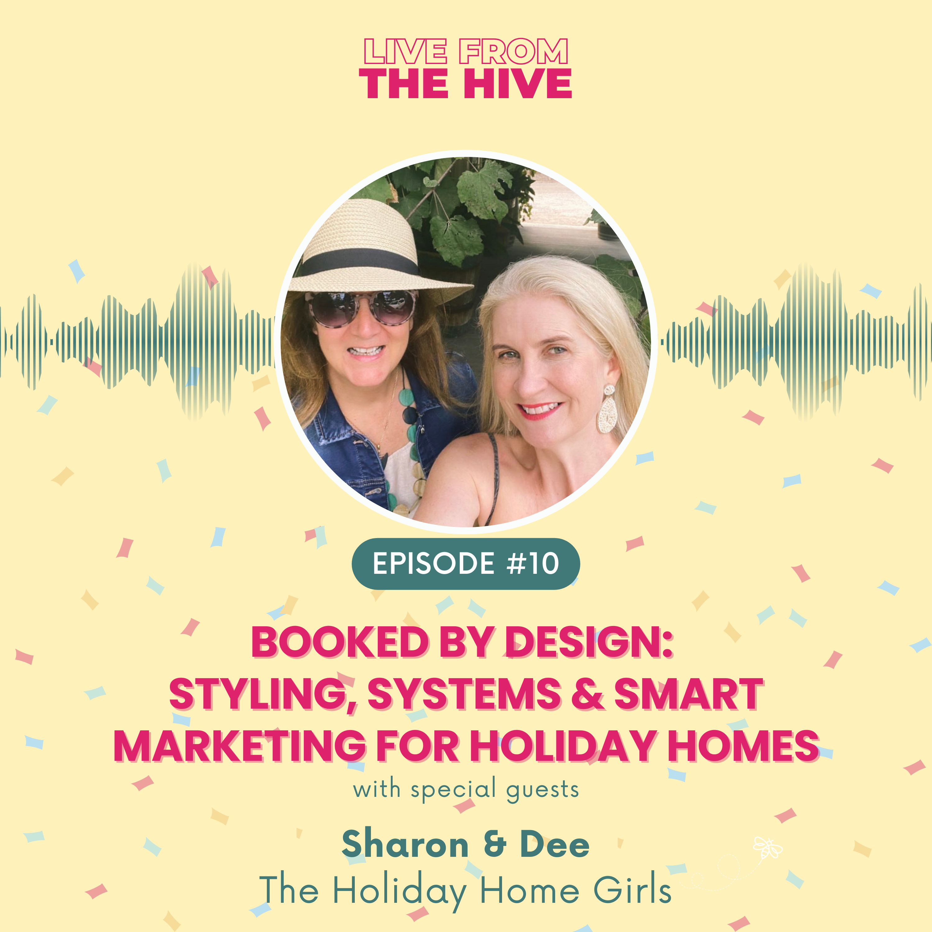 Ep #10 - Booked by Design: Styling, Systems & Smart Marketing for Holiday Homes episode artwork