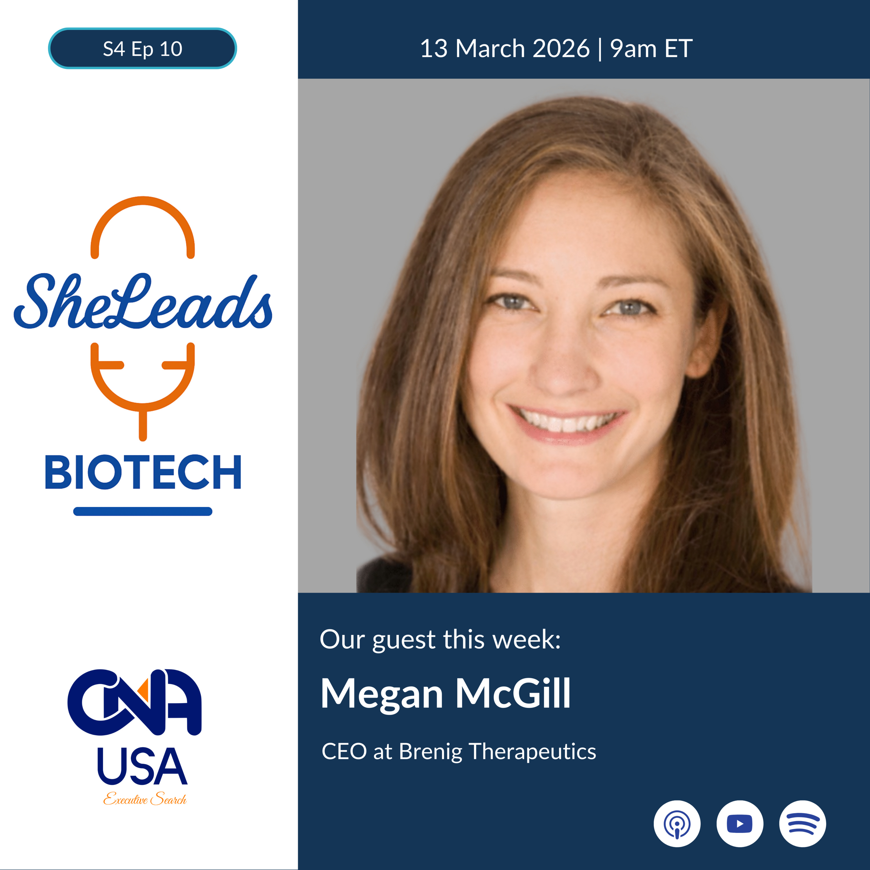 S4 E10, Megan McGill - CEO at Brenig Therapeutics