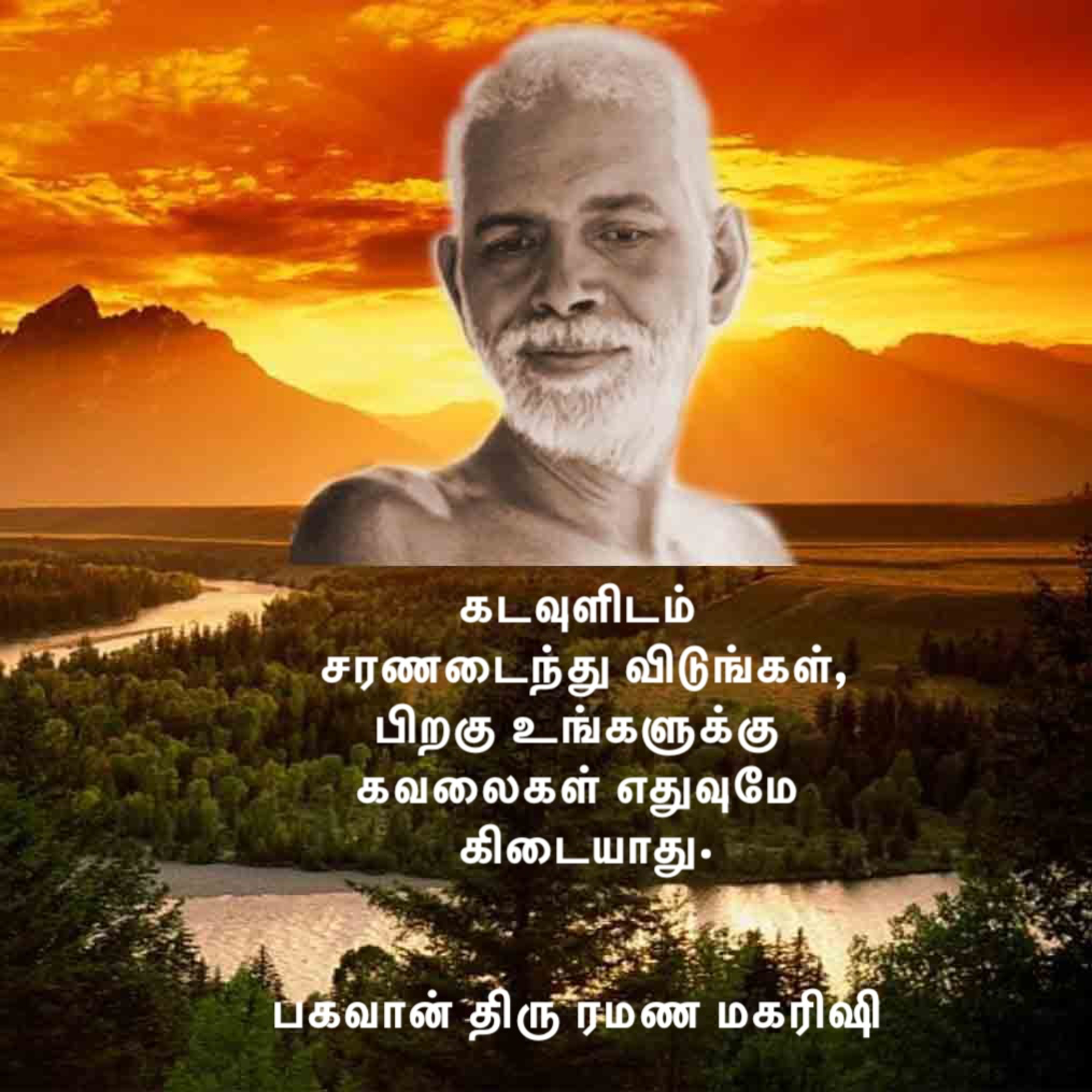 பகவான் திரு ரமண மகரிஷி ~ கடவுளிடம் சரணடைந்து விடுங்கள்; பிறகு உங்களுக்கு கவலைகள் எதுவுமே கிடையாது. episode artwork