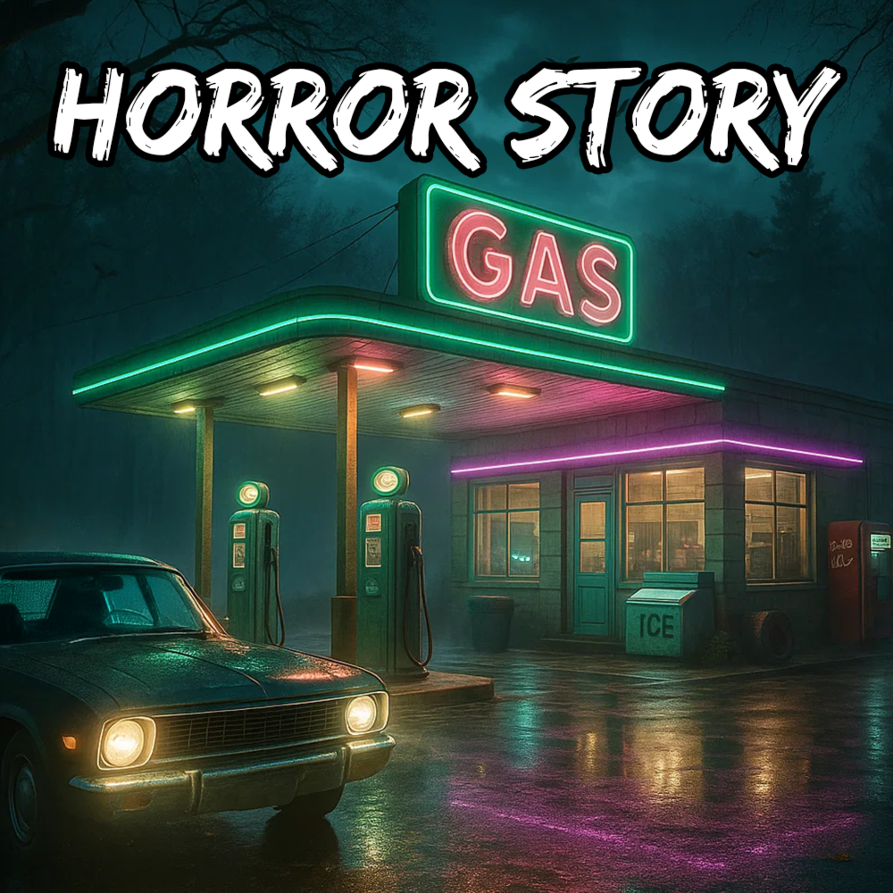 Die Tankstelle am WaldrandㅣGruselgeschichte zum einschlafen episode artwork
