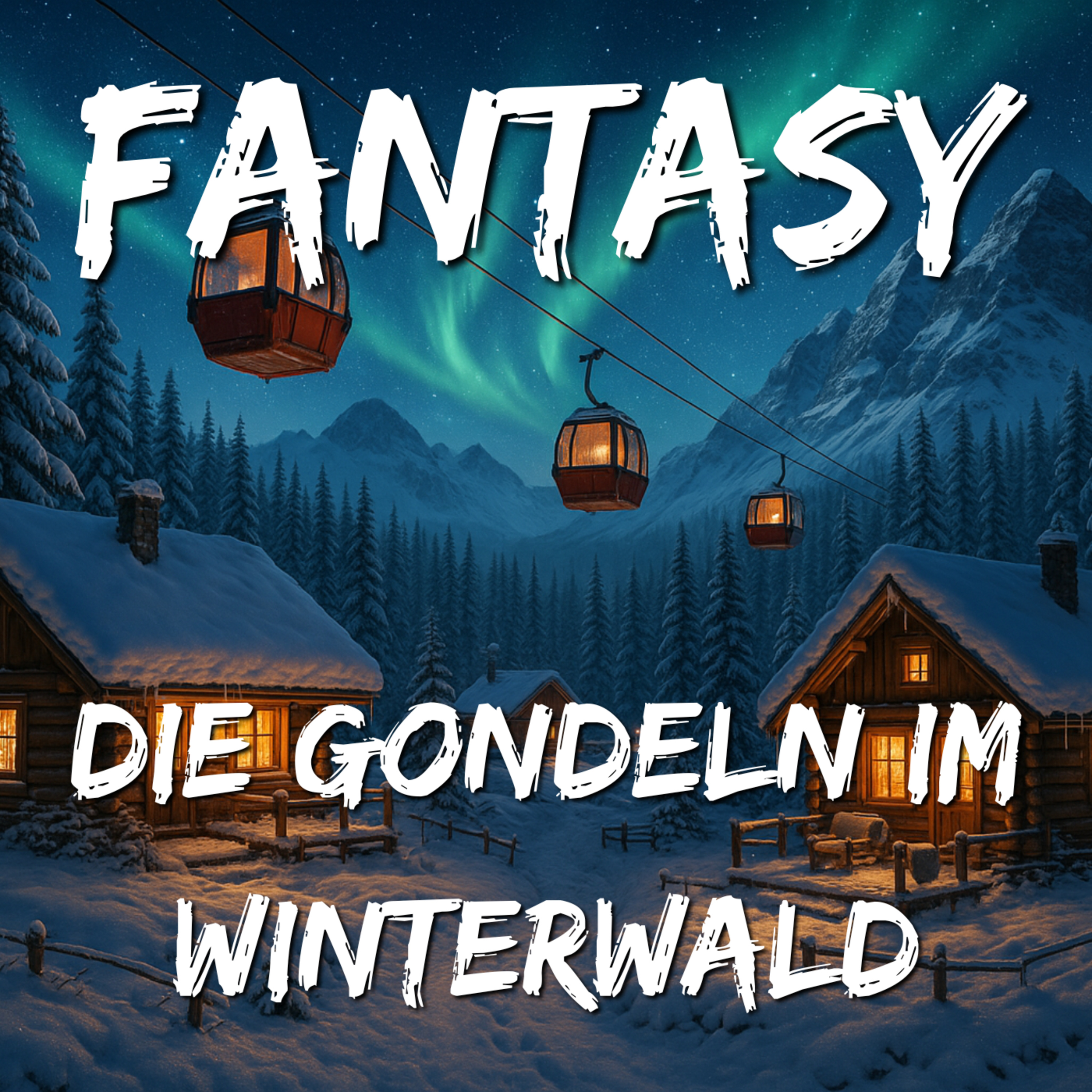 Zauberhafte winterliche Einschlafgeschichte mit einer weiblichen StimmeㅣDie Gondeln im Winterwald