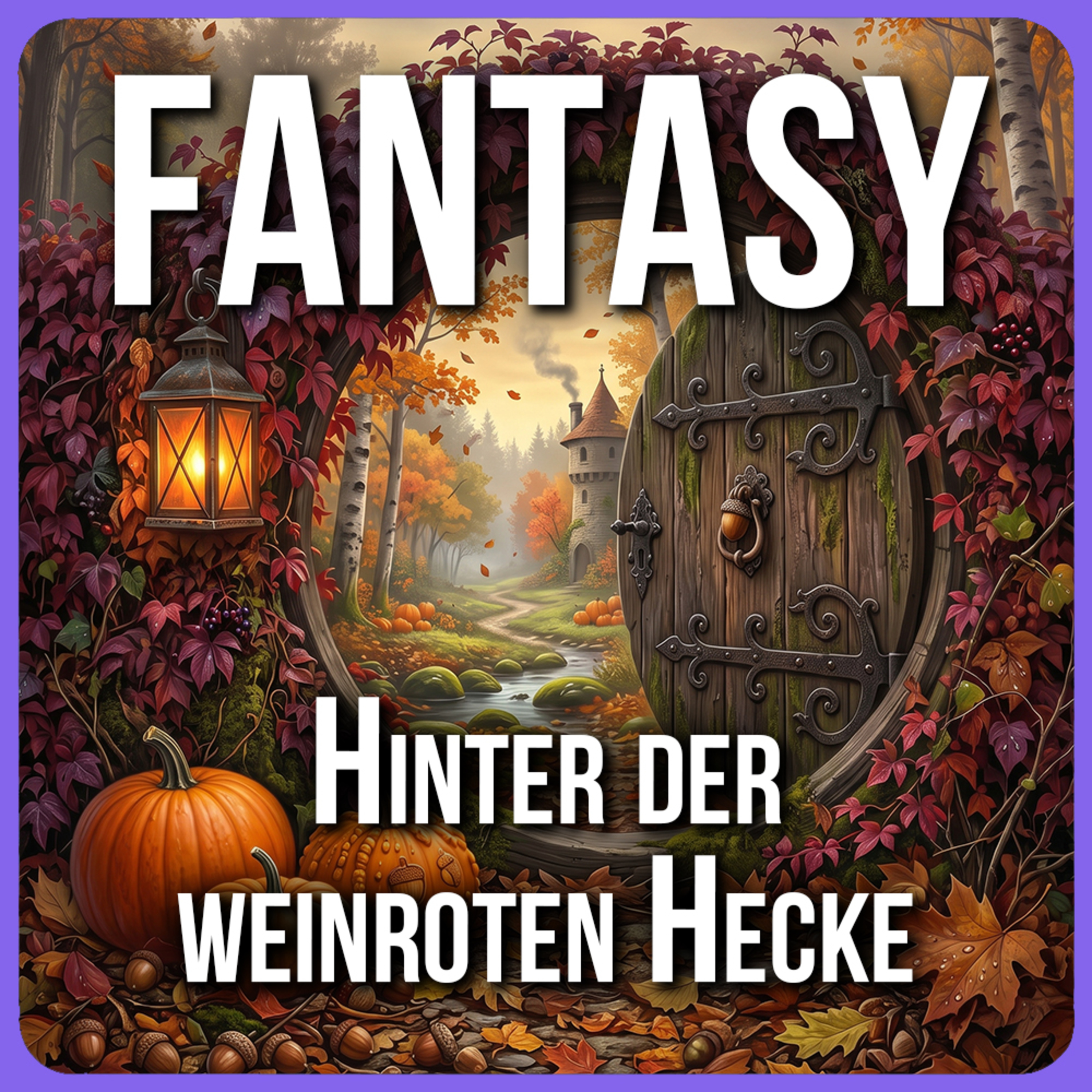 Hinter der weinroten HeckeㅣFantasy Geschichte zum einschlafen