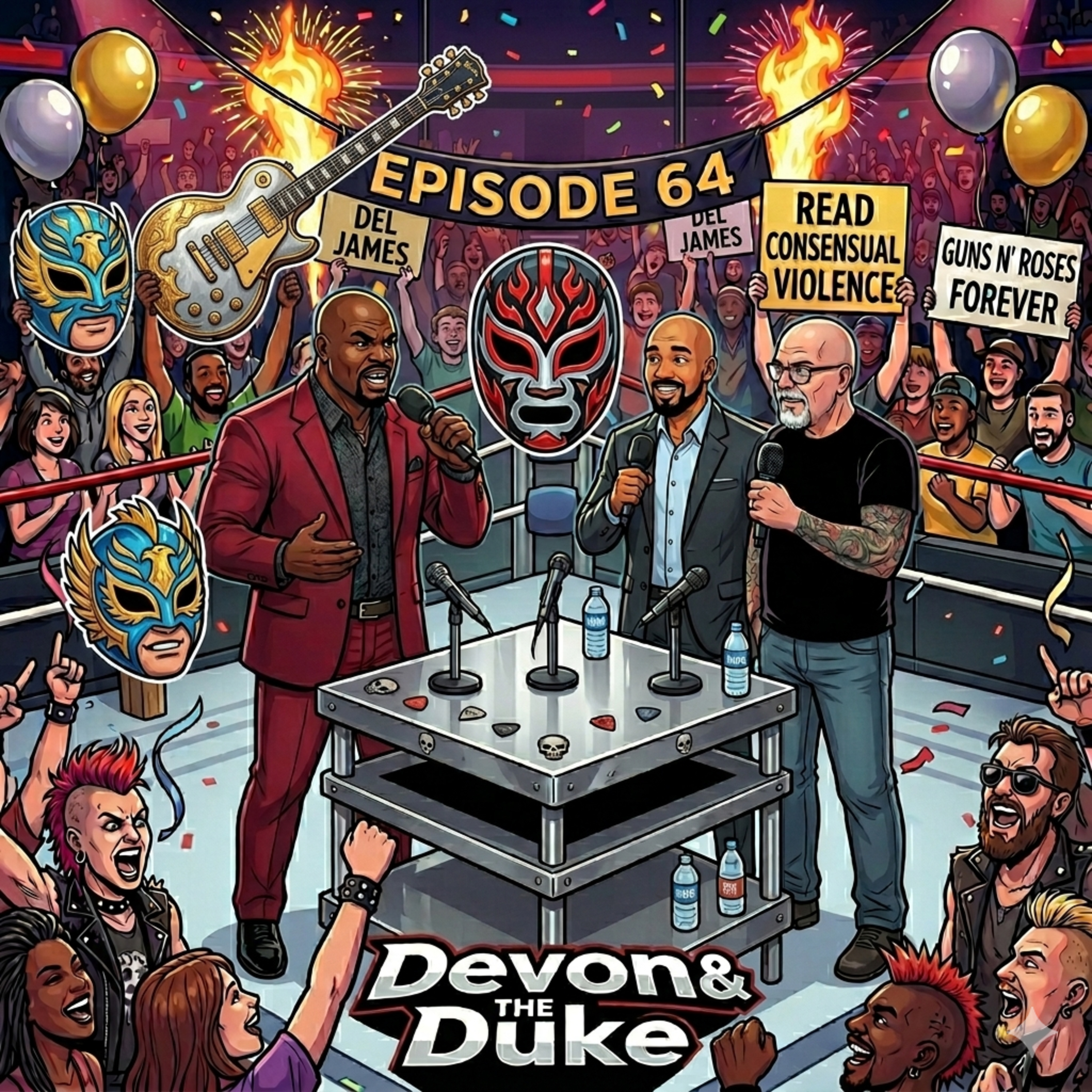 Del James on Guns N Roses, ECW and Consensual Violence: Devon & The Duke Episode 64