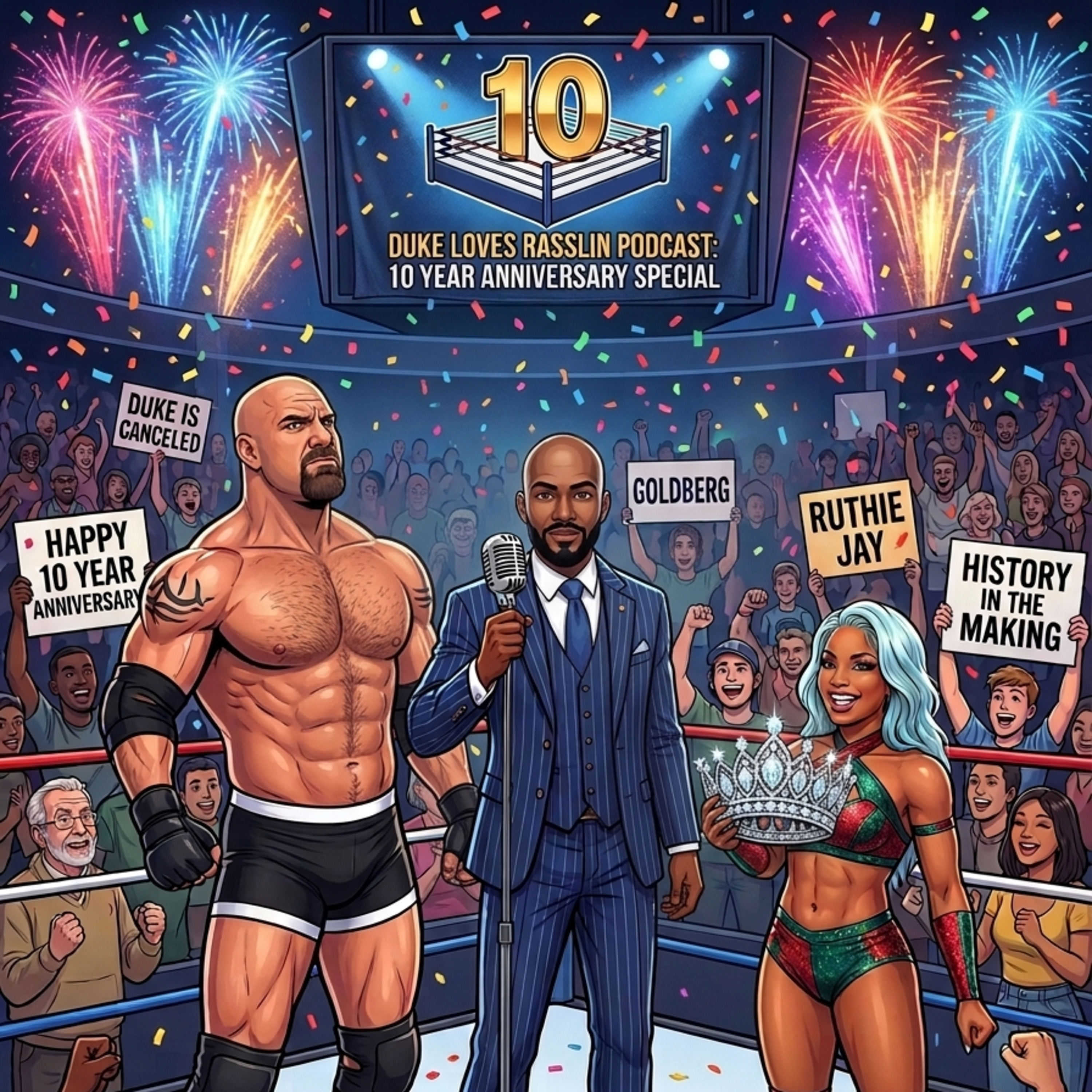 Goldberg Unfiltered: 10 Years of Duke Loves Rasslin | The Anniversary Special