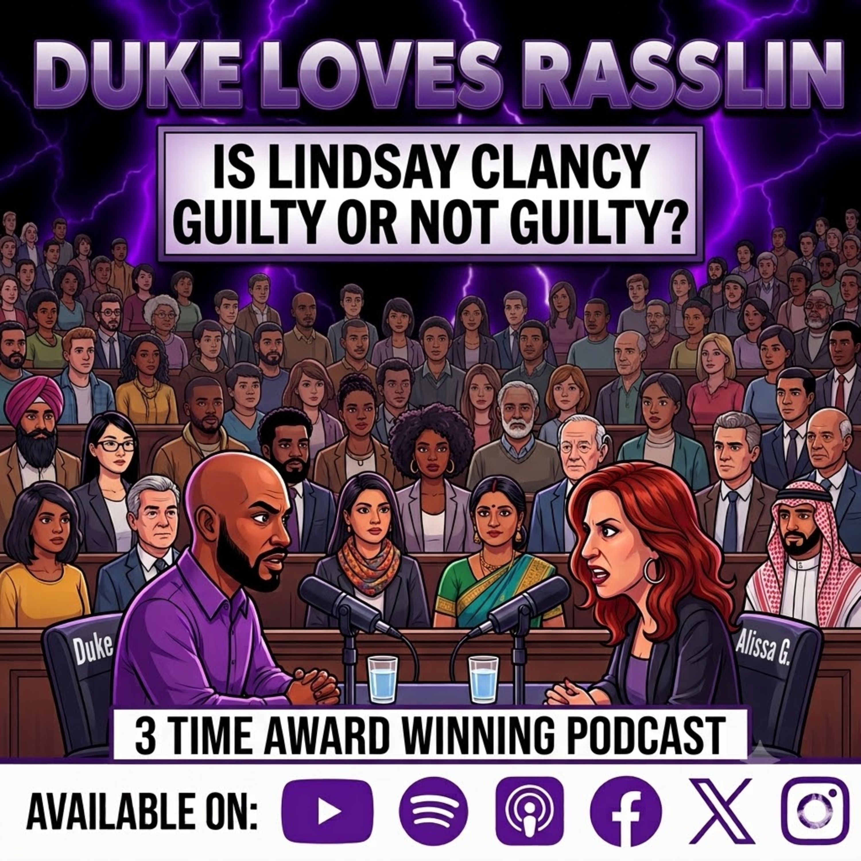 Is Lindsay Clancy Guilty? Trial Debate with Alissa G: Duke Loves Rasslin Week 516: Duke Loves Rasslin Week 516 episode artwork
