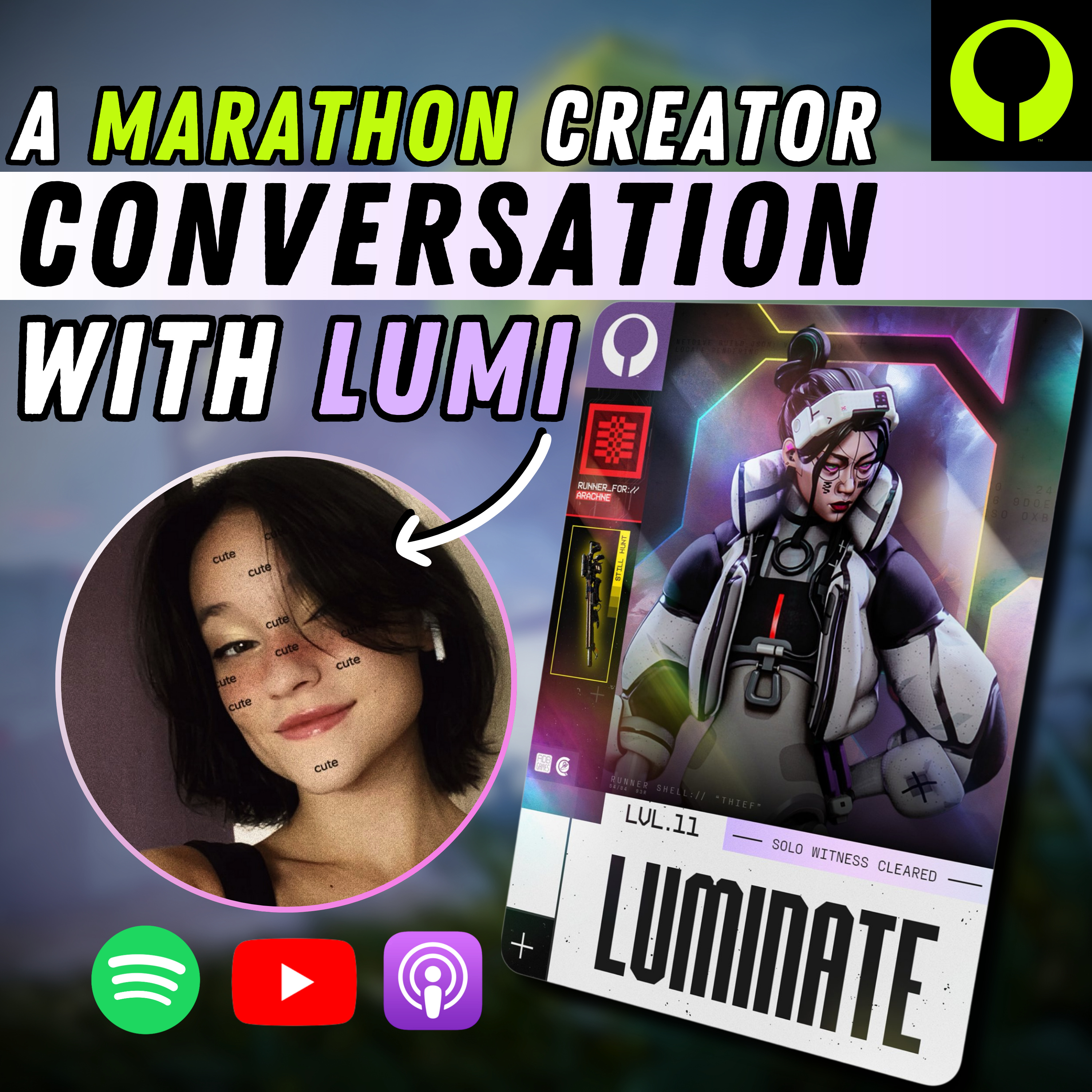 Toxic Chats, Marathon Hype & Overcoming Streaming Fears! | feat. Lumi episode artwork