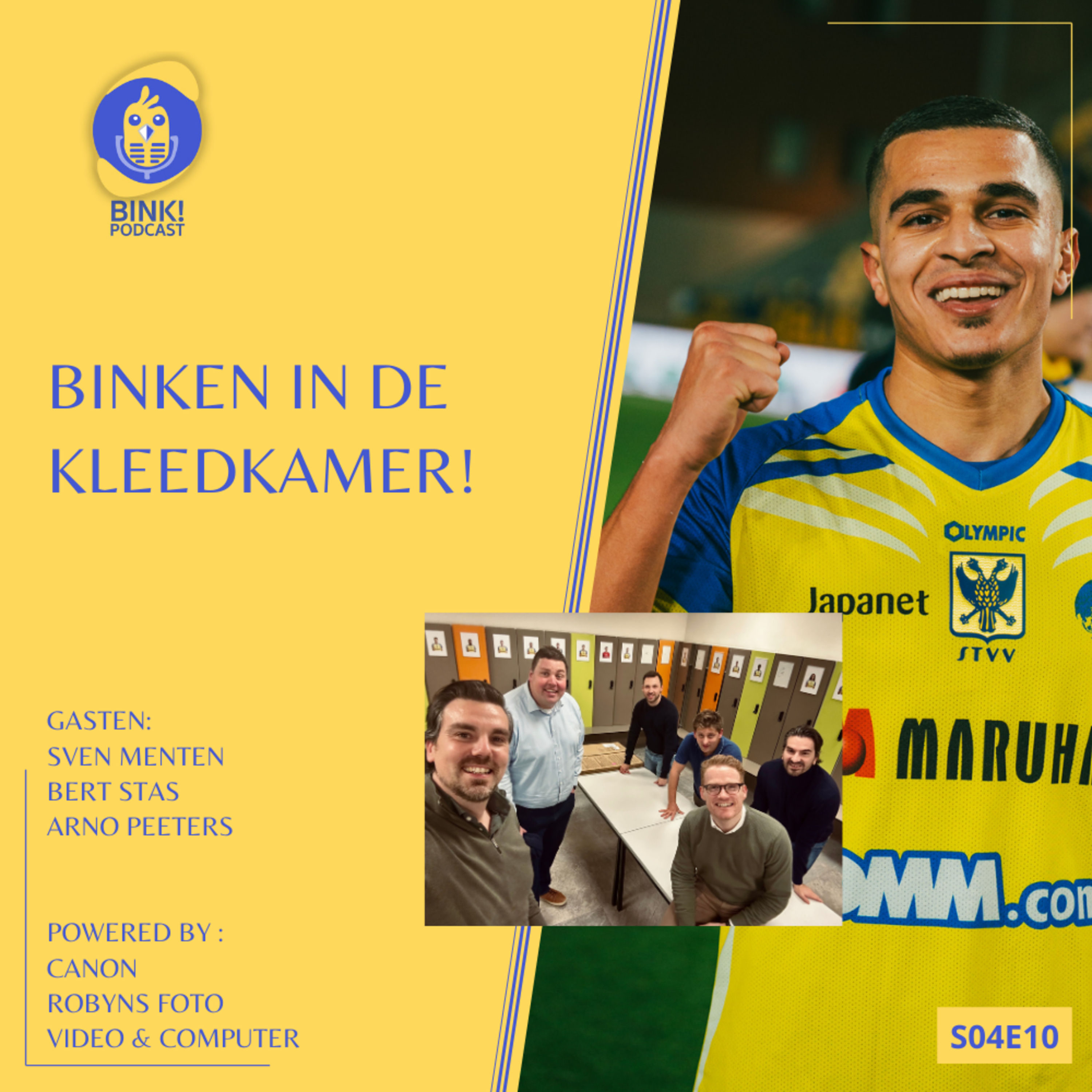 S04E10: Binken in de kleedkamer!