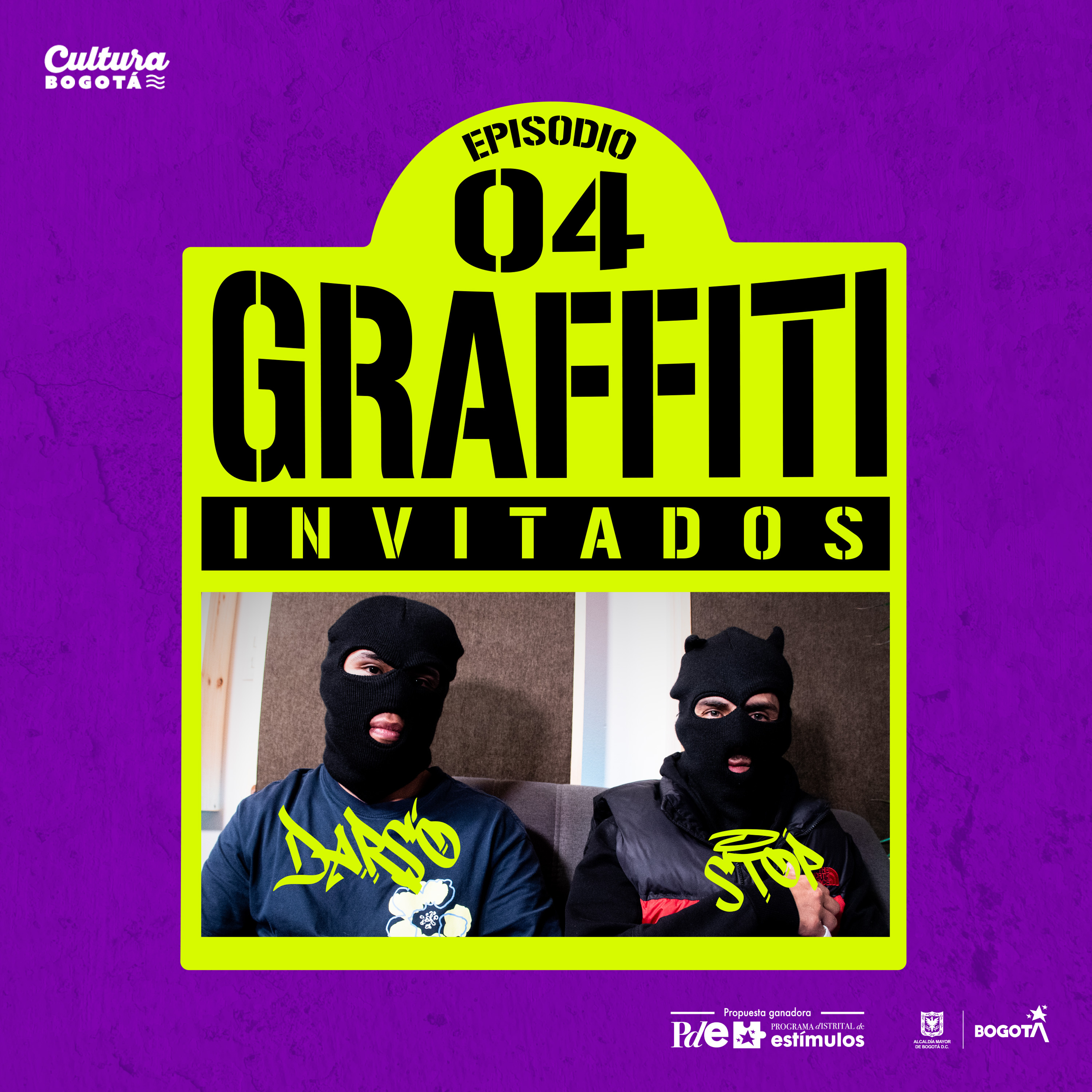 Bogotá es Hip Hop - Graffiti: Stop (KAVS, VAC) & Darso (2MK, NBC, VAC) (Episodio 4) episode artwork