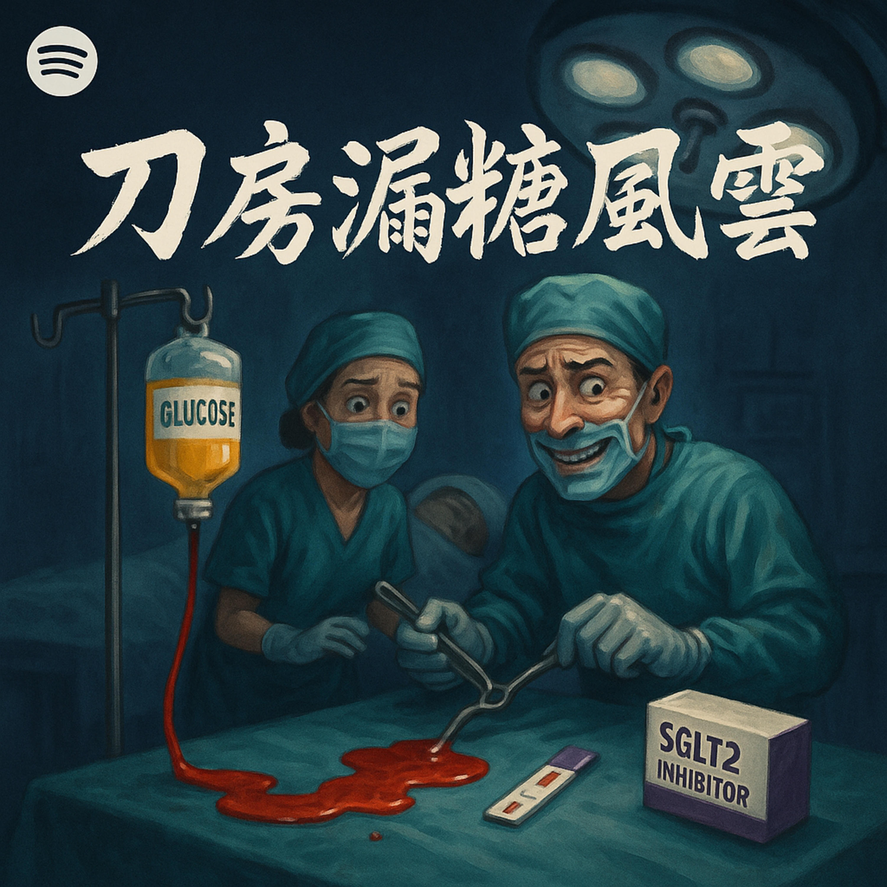 刀房漏糖風雲：SGLT2抑制劑與優糖性酮酸中毒 搞笑版 episode artwork