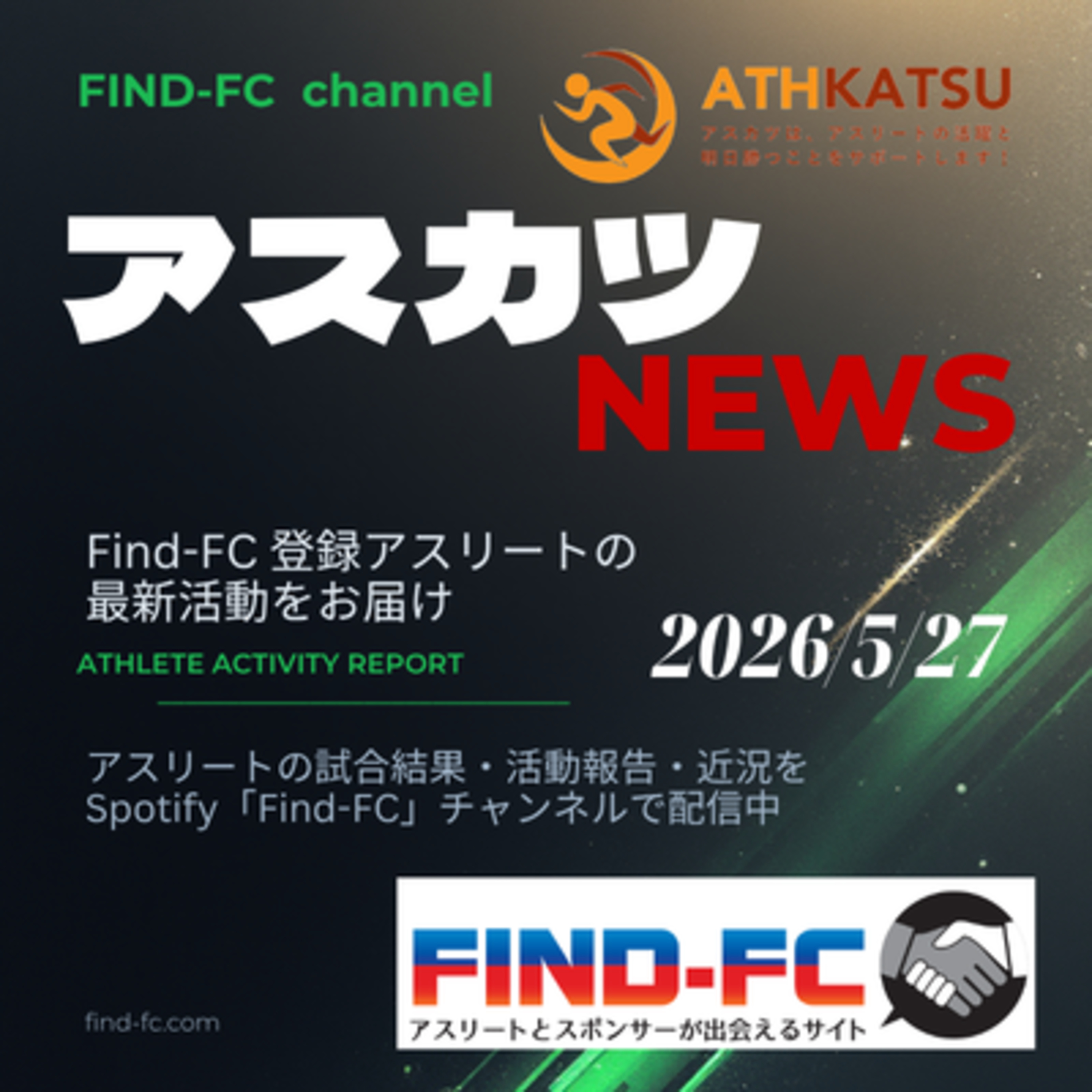 2026/5/27【アスカツニュース】豪州から生配信！バックヤードウルトラ・水野倫太郎＆吉沢が参戦直前レポート！ボクシング李鎮宇の勝利＆マラソン松井一矢の快挙も一挙公開 episode artwork