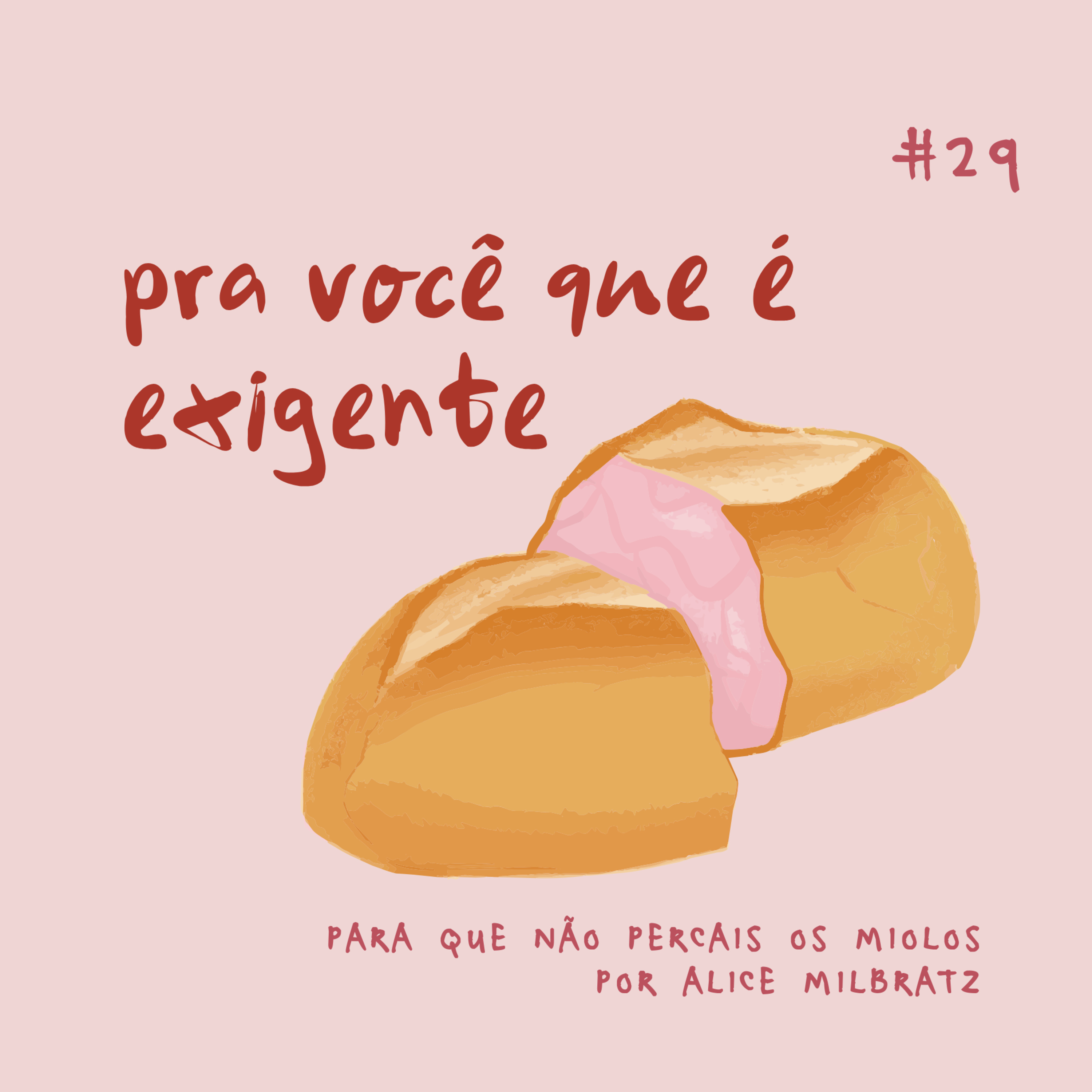 Para que Não Percais os Miolos