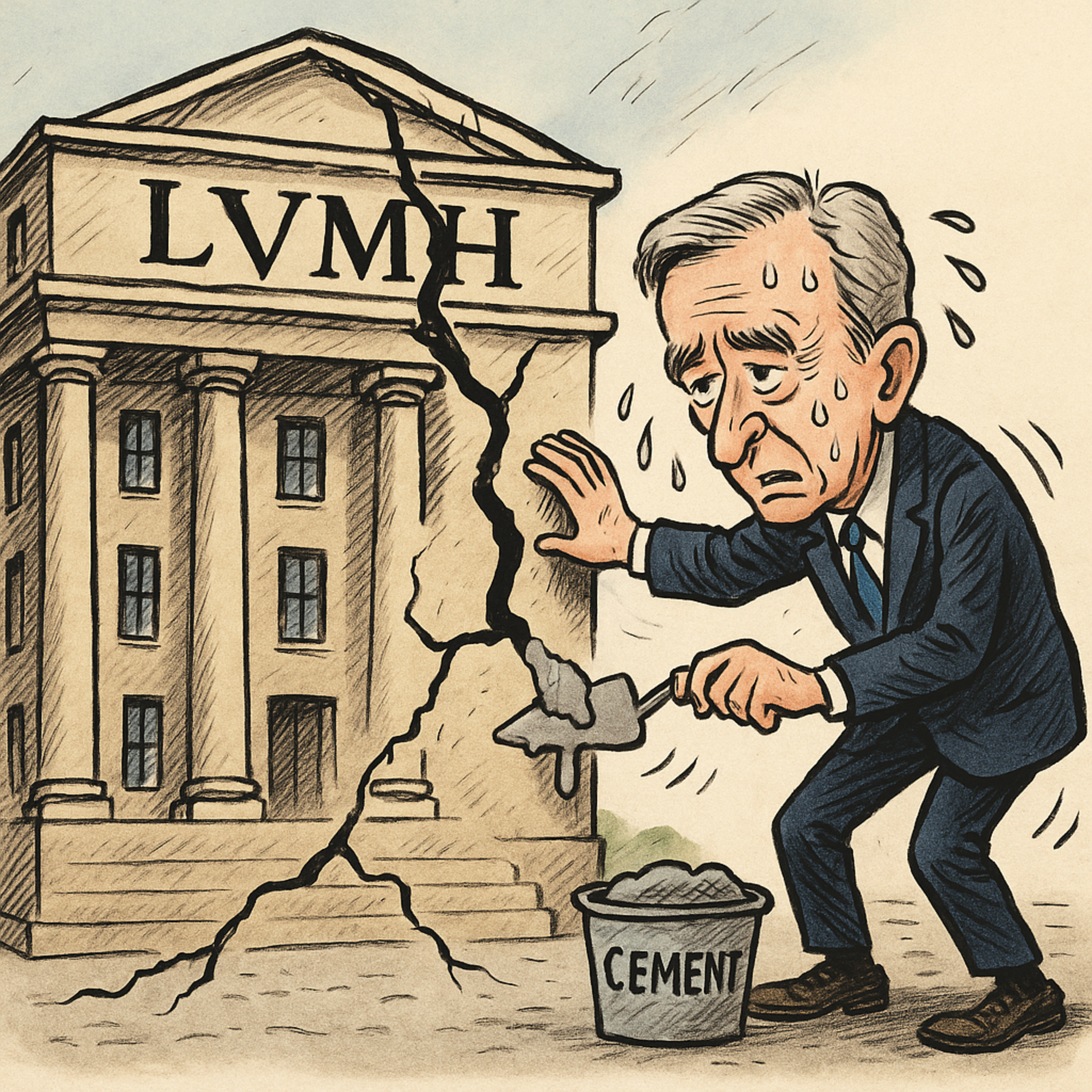 LVMHグループに亀裂 Cracks Appear in LVMH Empire