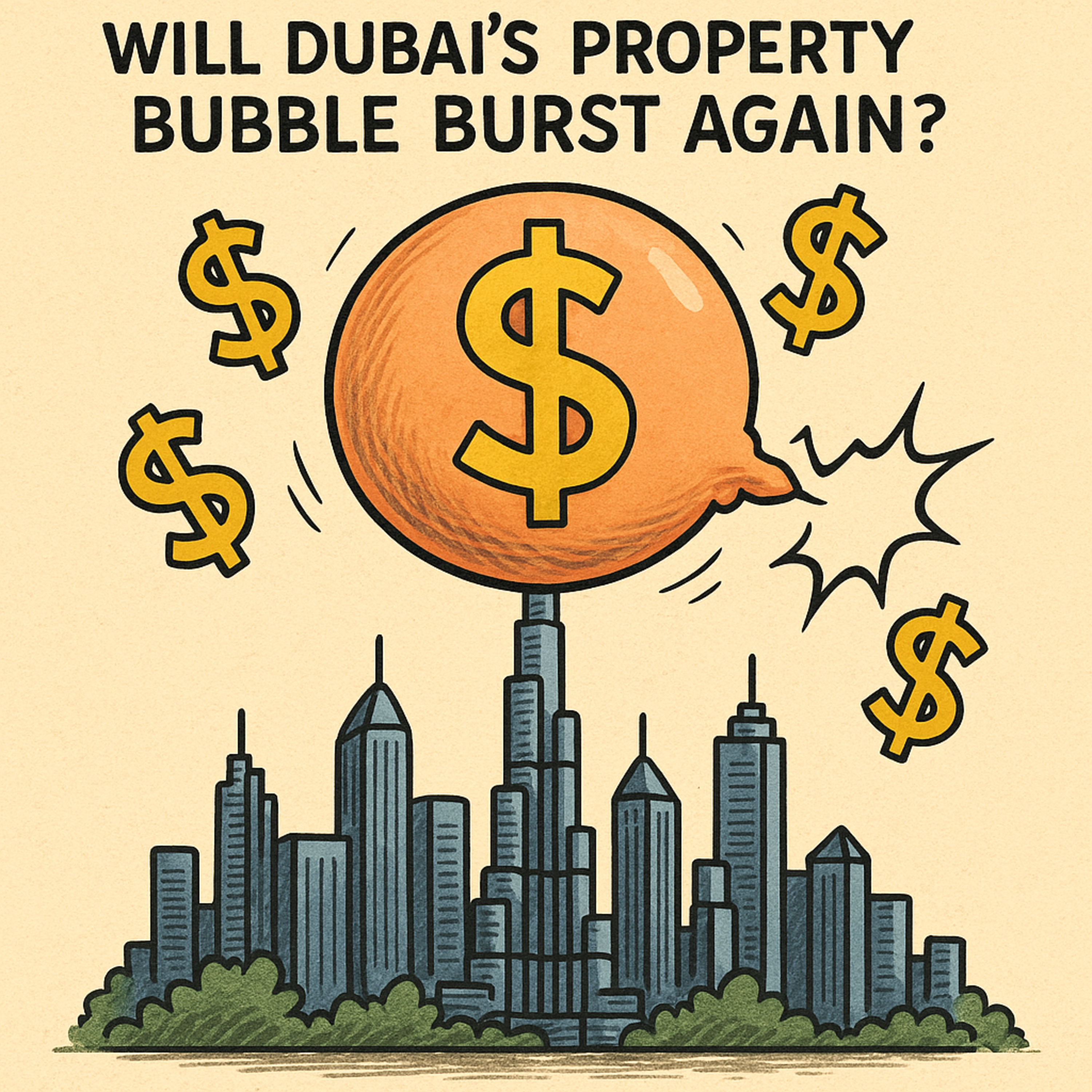 ドバイの不動産バブルは再び崩壊するのか? Will Dubai’s Property Bubble Burst Again?