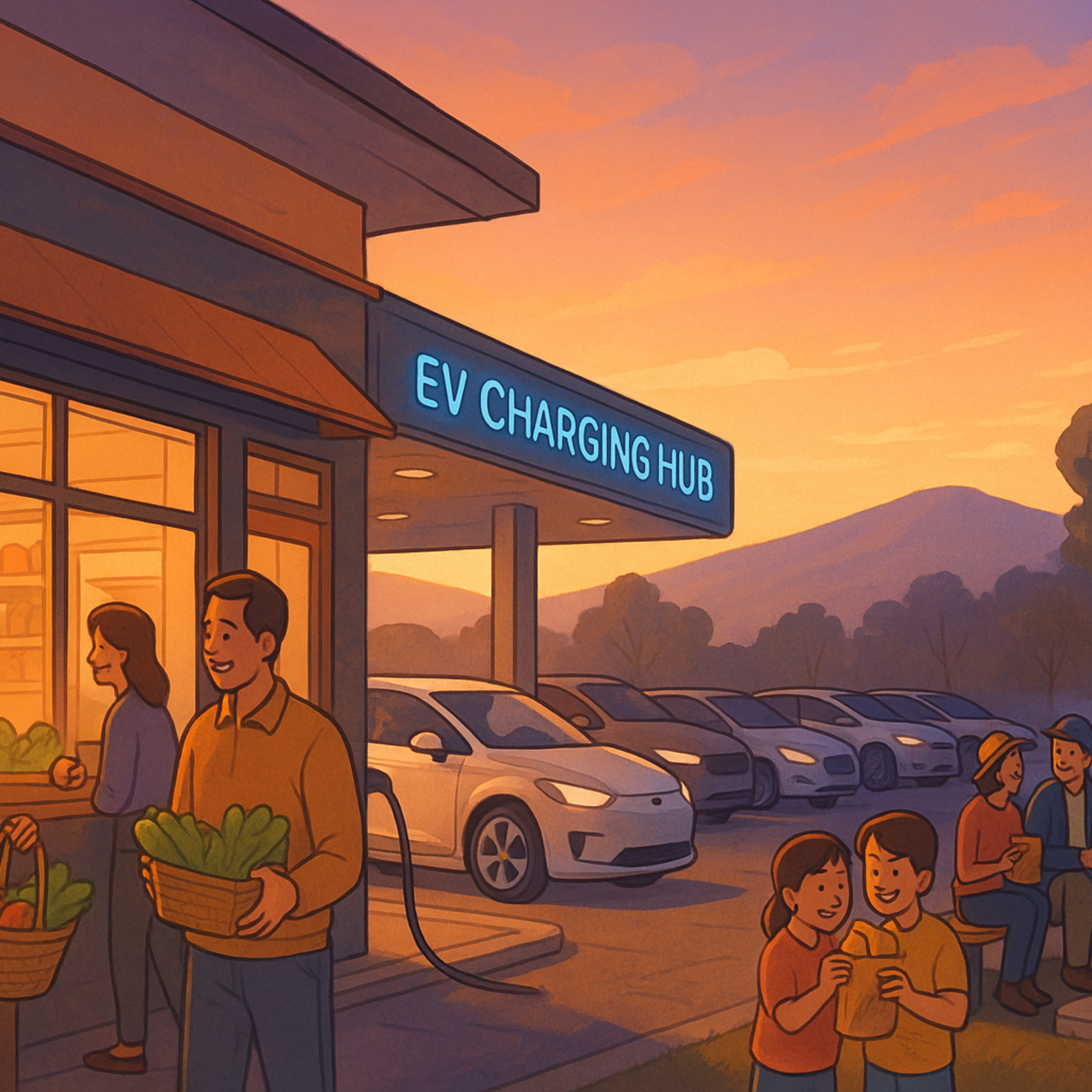 EV充電ステーション:プラグ以上のものを! EV Charging Stations: