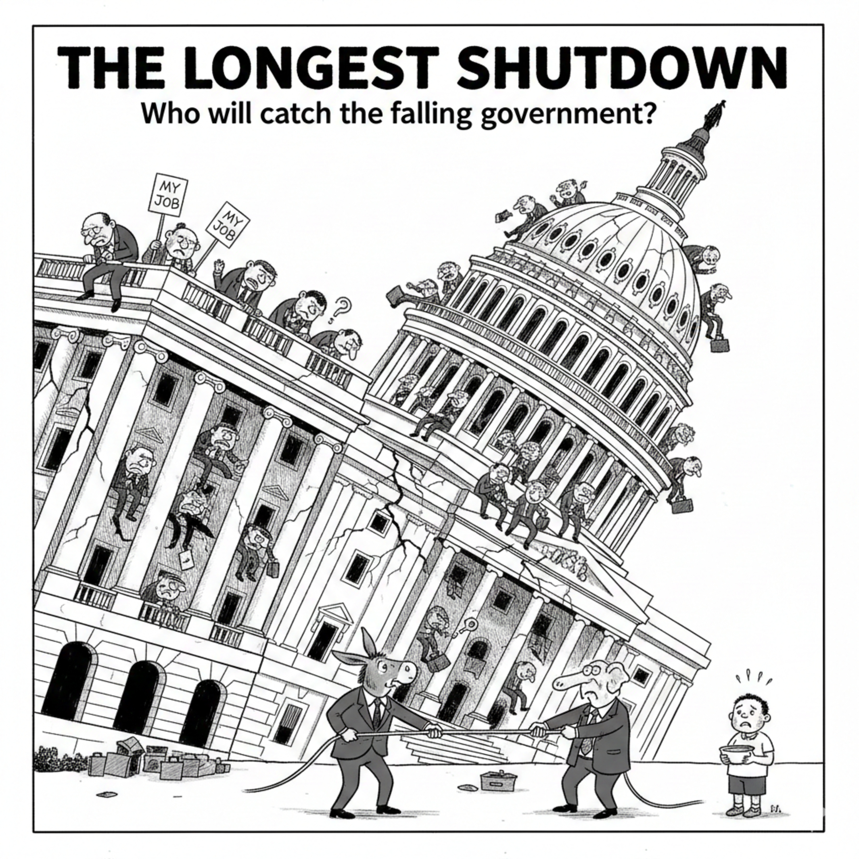 The Longest Shutdown 史上最長の政府シャットダウン