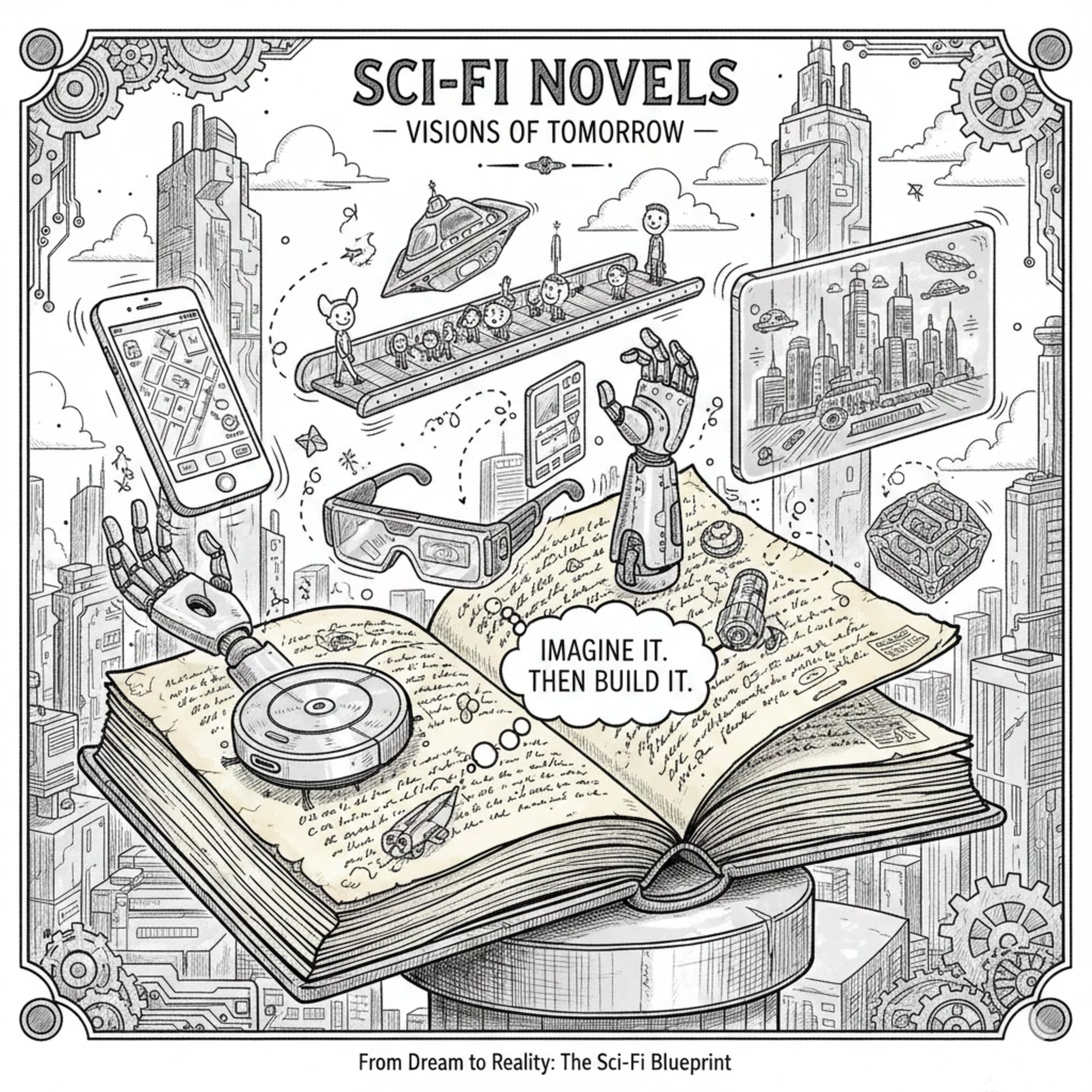 When Fiction Becomes Tech / フィクションがハイテクとして実現