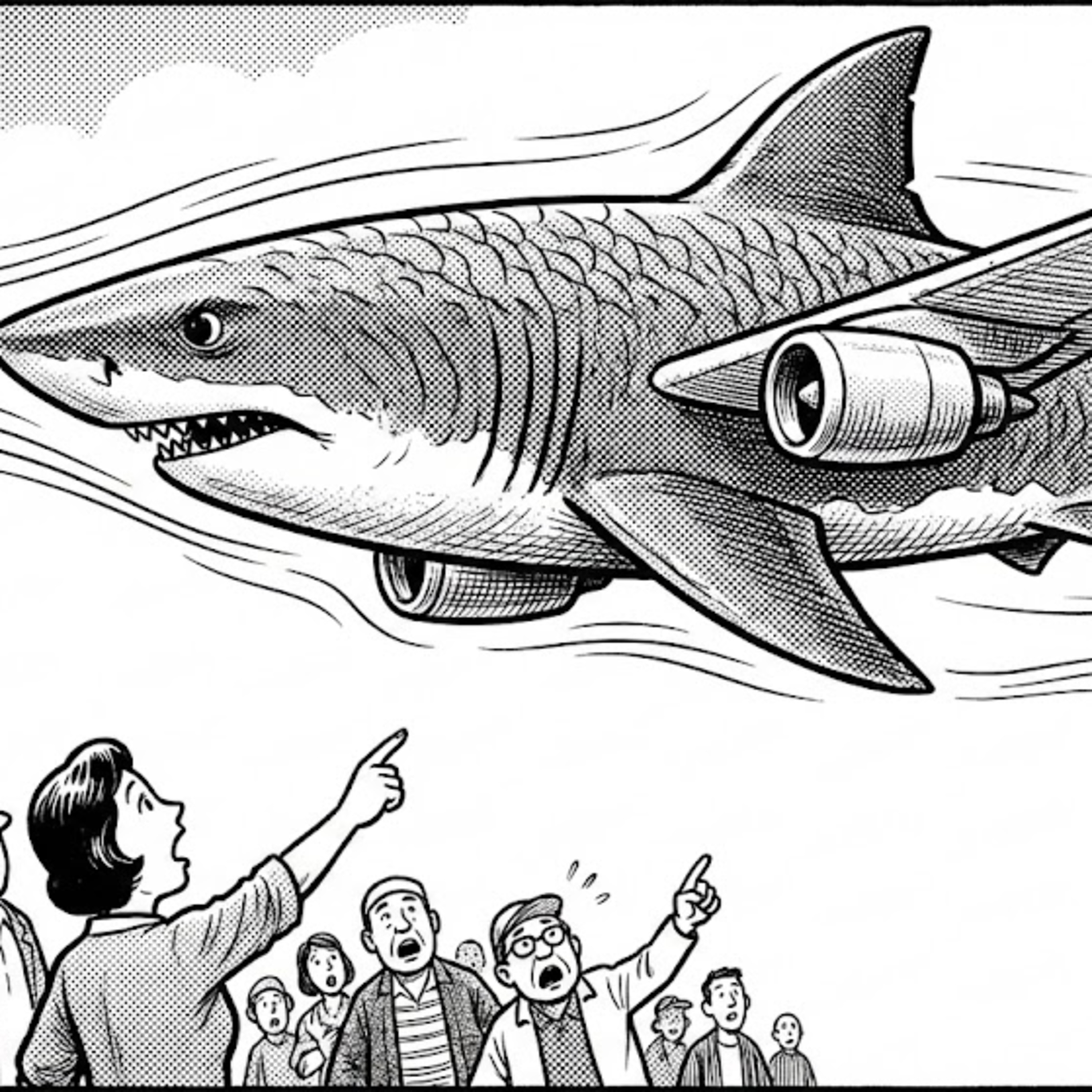 Planes Wrapped in ‘Shark Skin’   サメ肌の飛行機