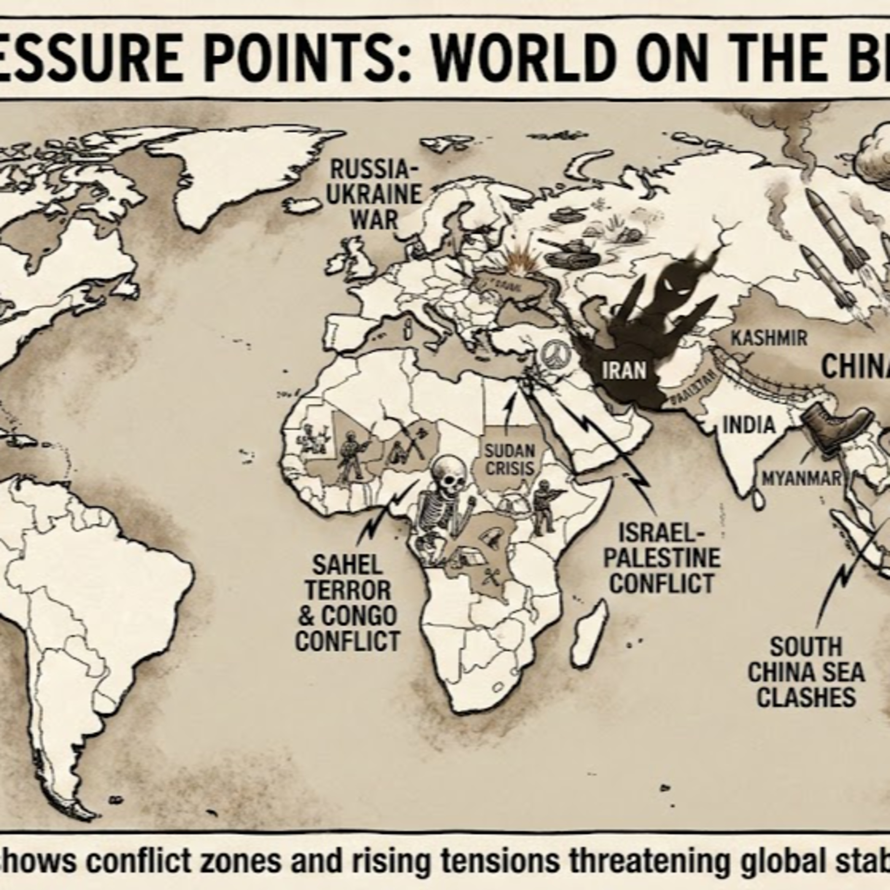 Conflict Watchlist 2026.  紛争ウォッチリスト2026