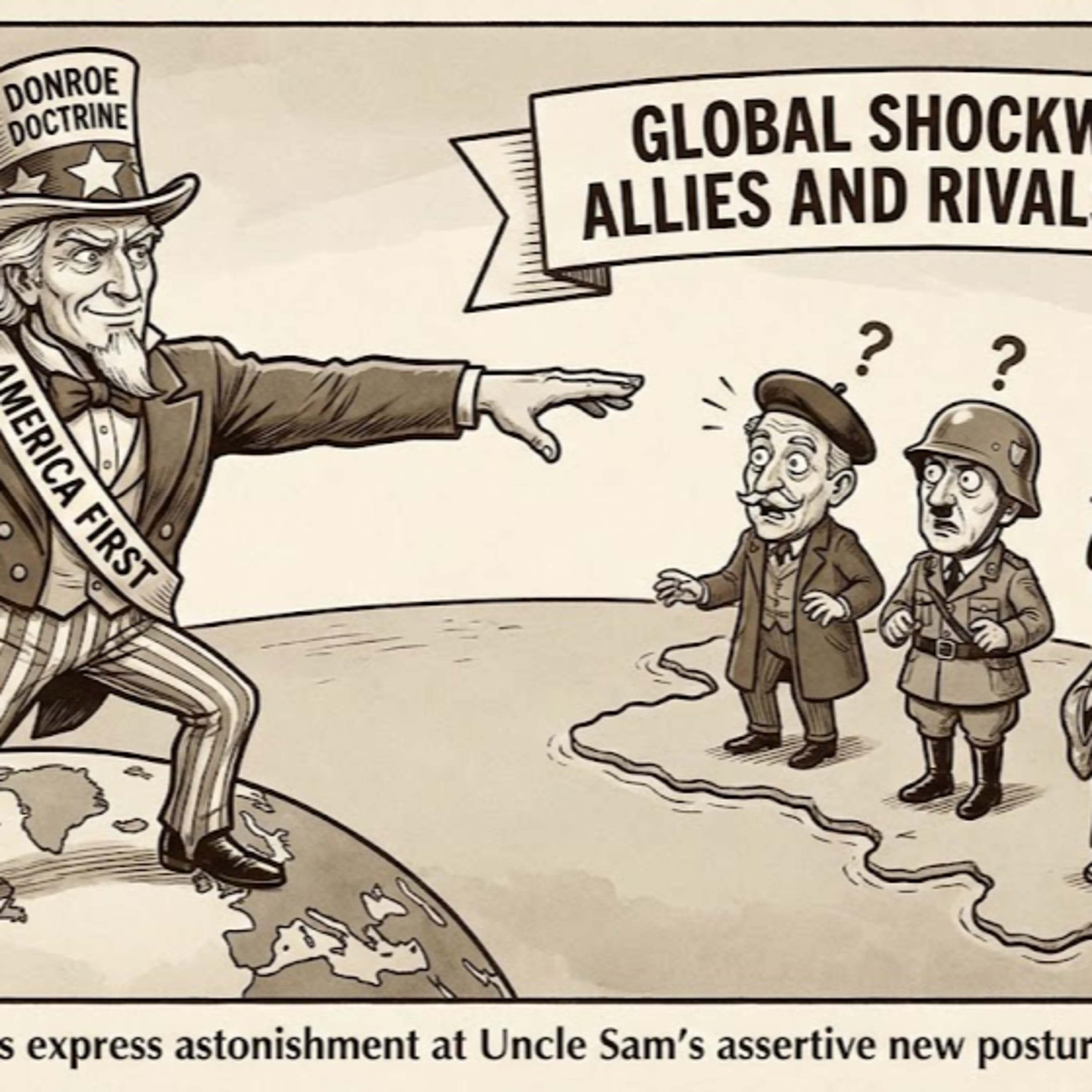 From Caracas to Nuuk: Rebirth of the American Empire カラカスからヌークまで