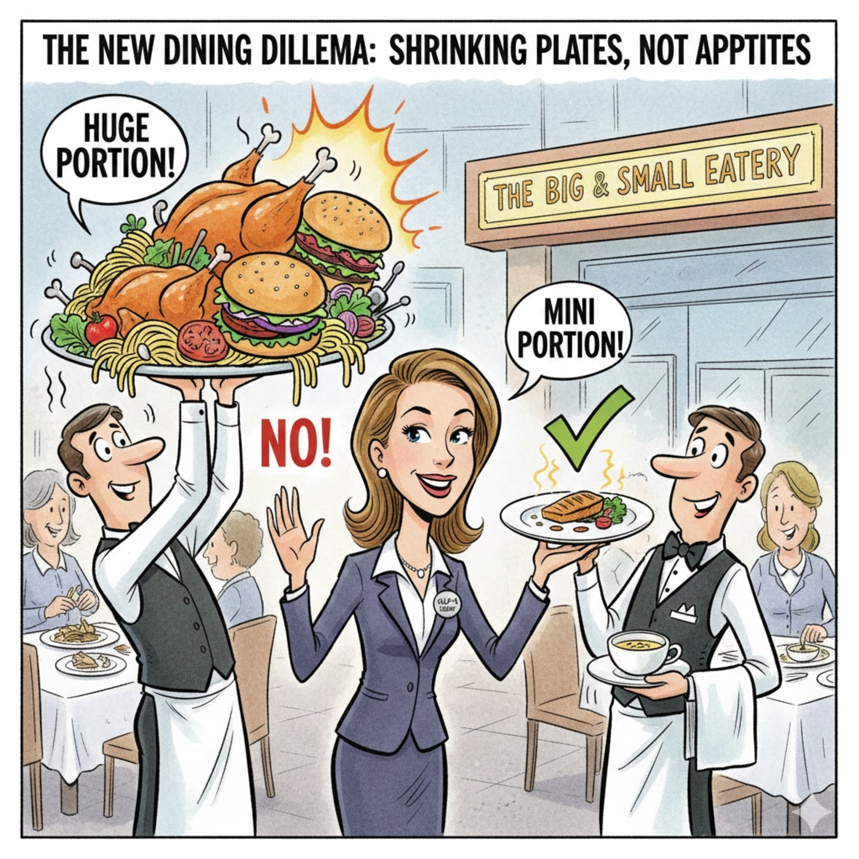 Weight-Loss Drugs: From Shrinking Waistlines to Shrinking Plates 減量薬ブーム：ウエストは縮み、１皿の食事も！