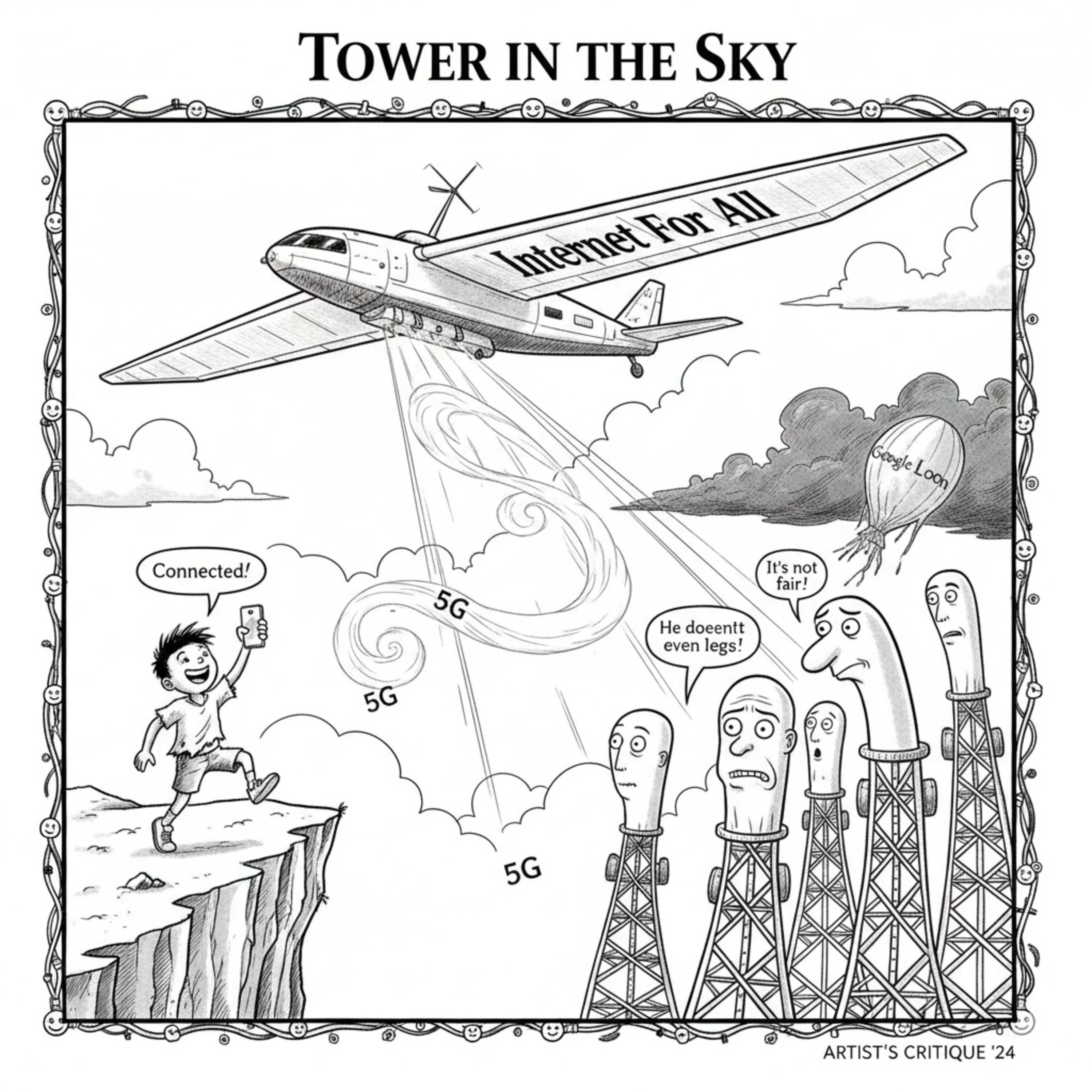 "Flying Cell Towers" Coming to Japan -- and the World 「空飛ぶ基地局」が日本に ― そして世界へ