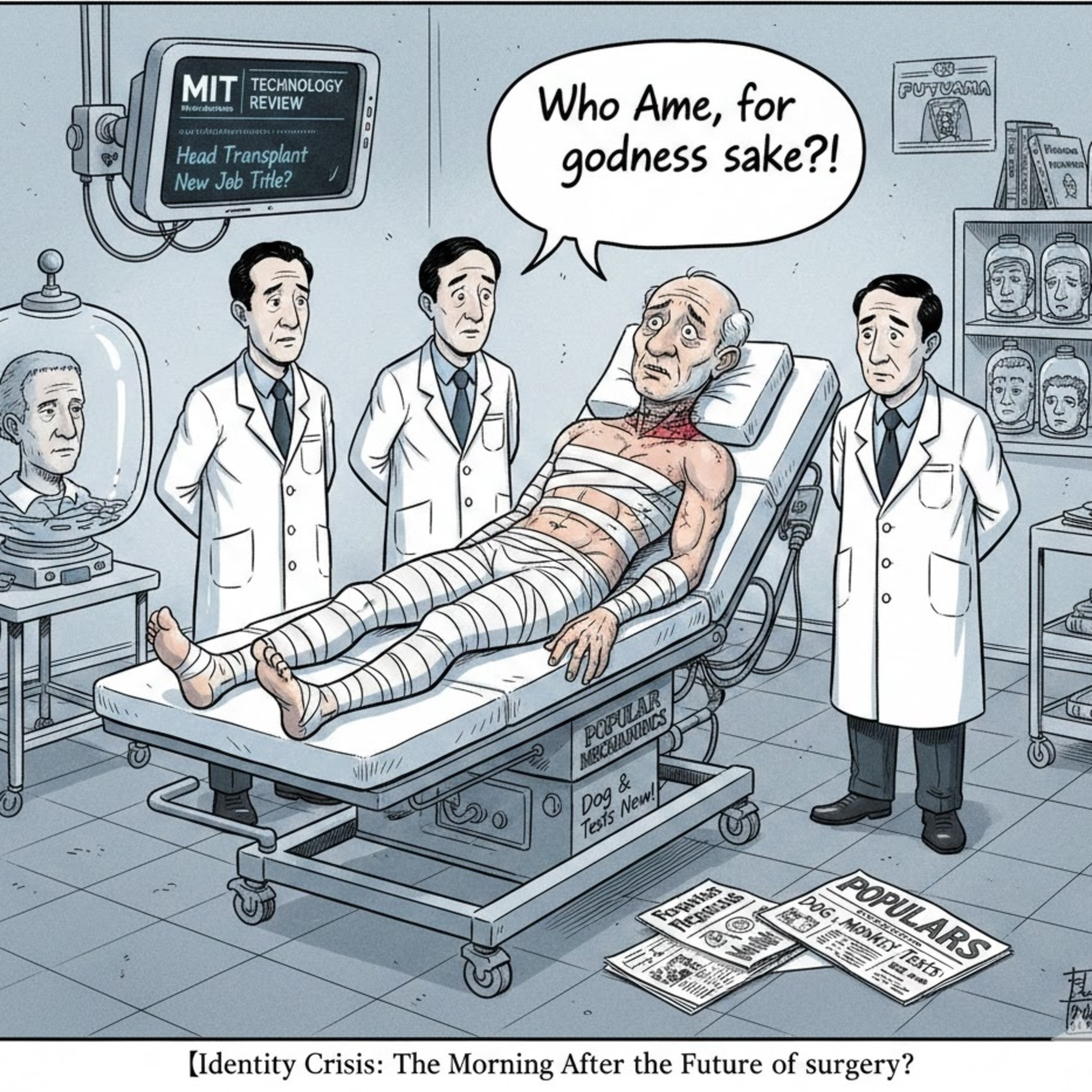 Can Humans Ever Have a Head Transplant? 人 間は頭部移植を可能にできるだろうか？