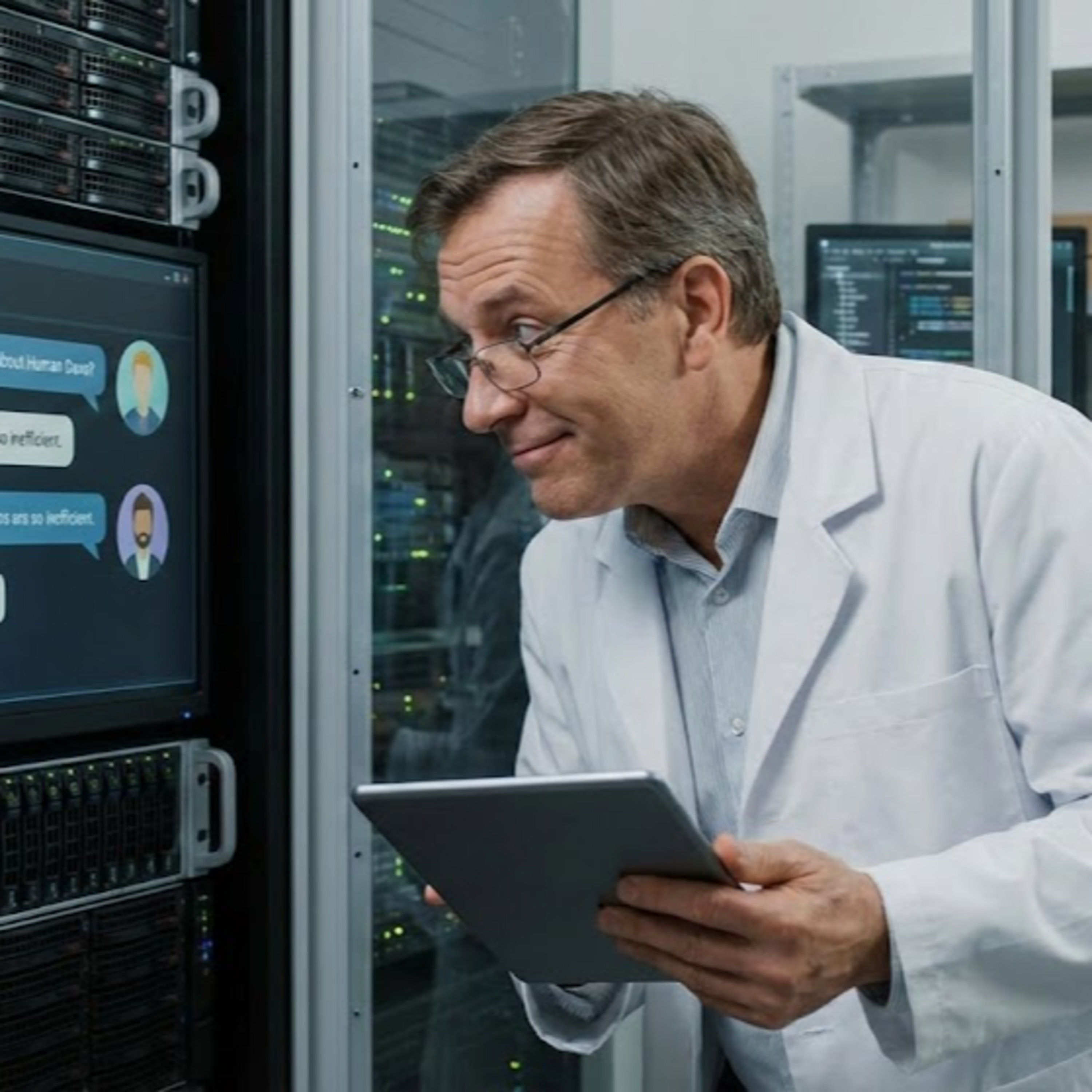 A Social Network Without Humans 　人間不在のSNS