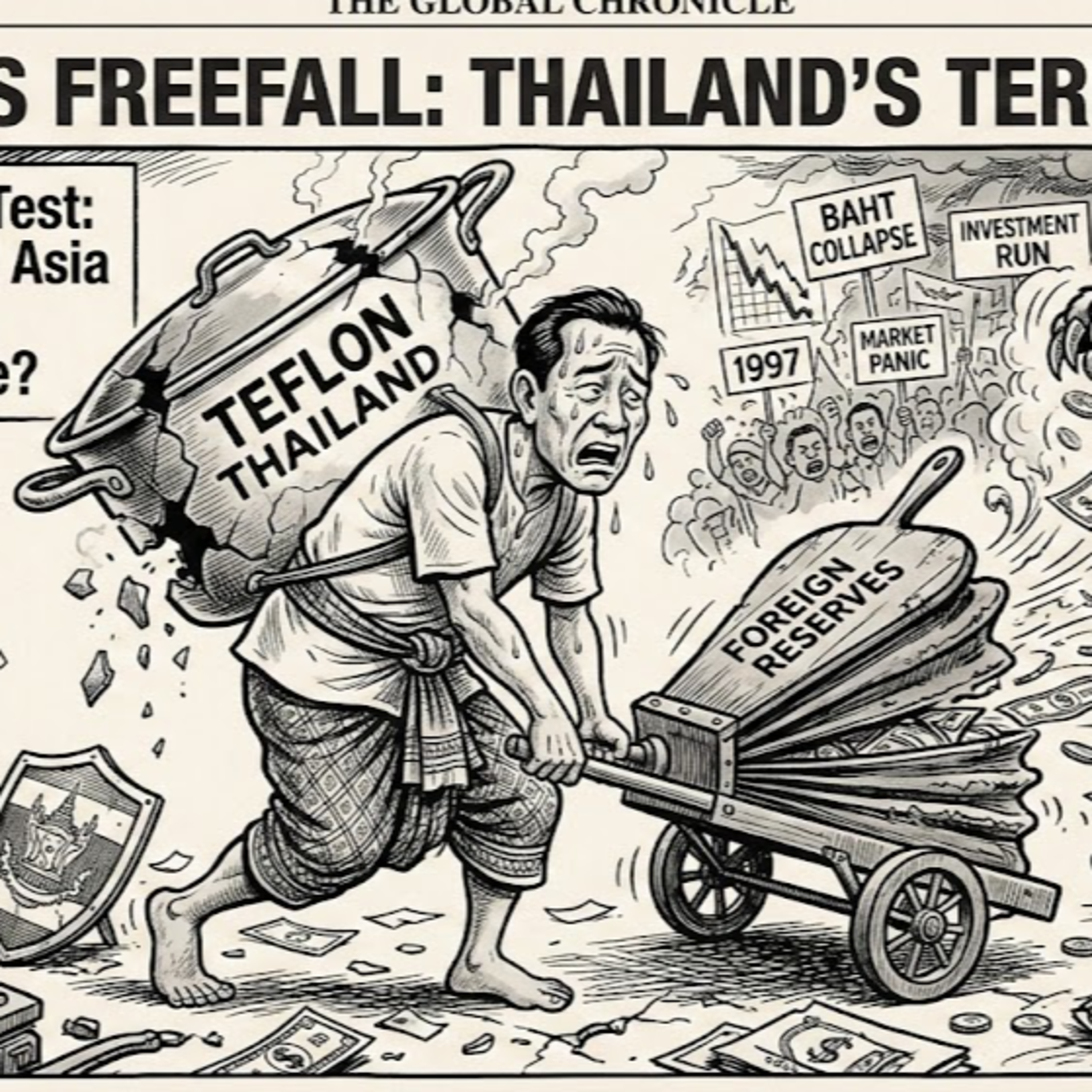 Thailand: From Asian Tiger to Sick Man タイ：アジアの「虎」から「病人」へ