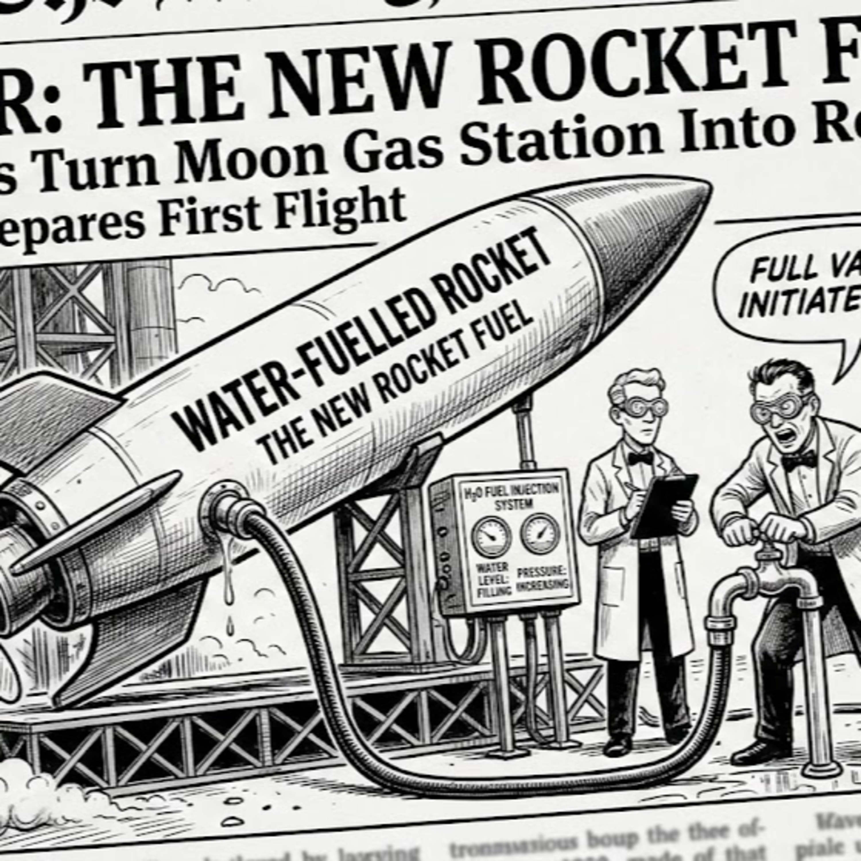 Water: The New Rocket Fuel 水：新たなロケット燃料