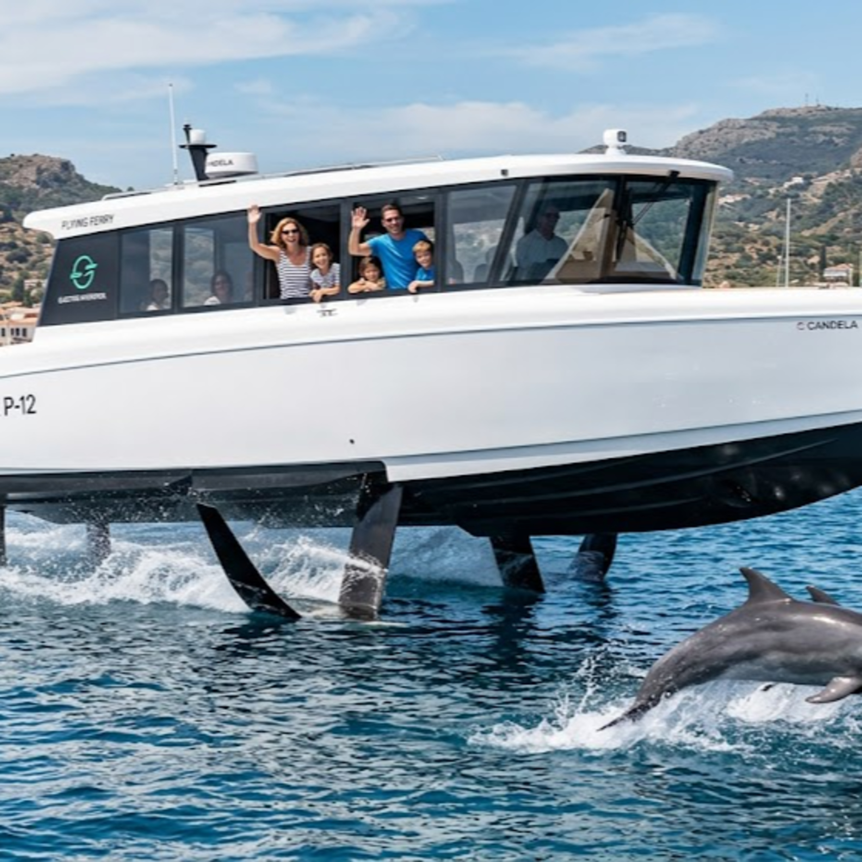 Electric Hydrofoils: The Transportation Shift 　電気水中翼船：交通手段の変革