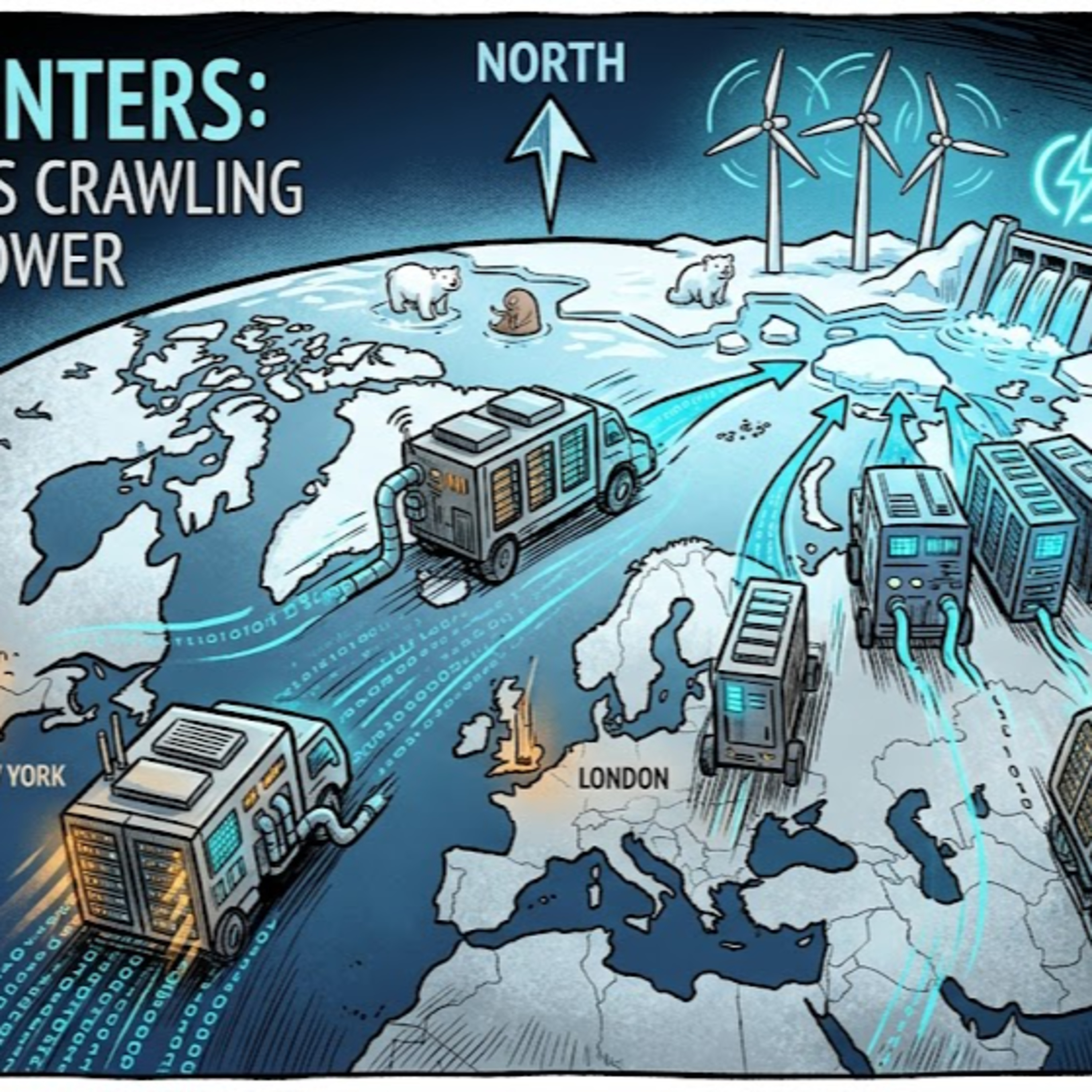 AI Data Centers: Going North AIデータセンター：北へ進出