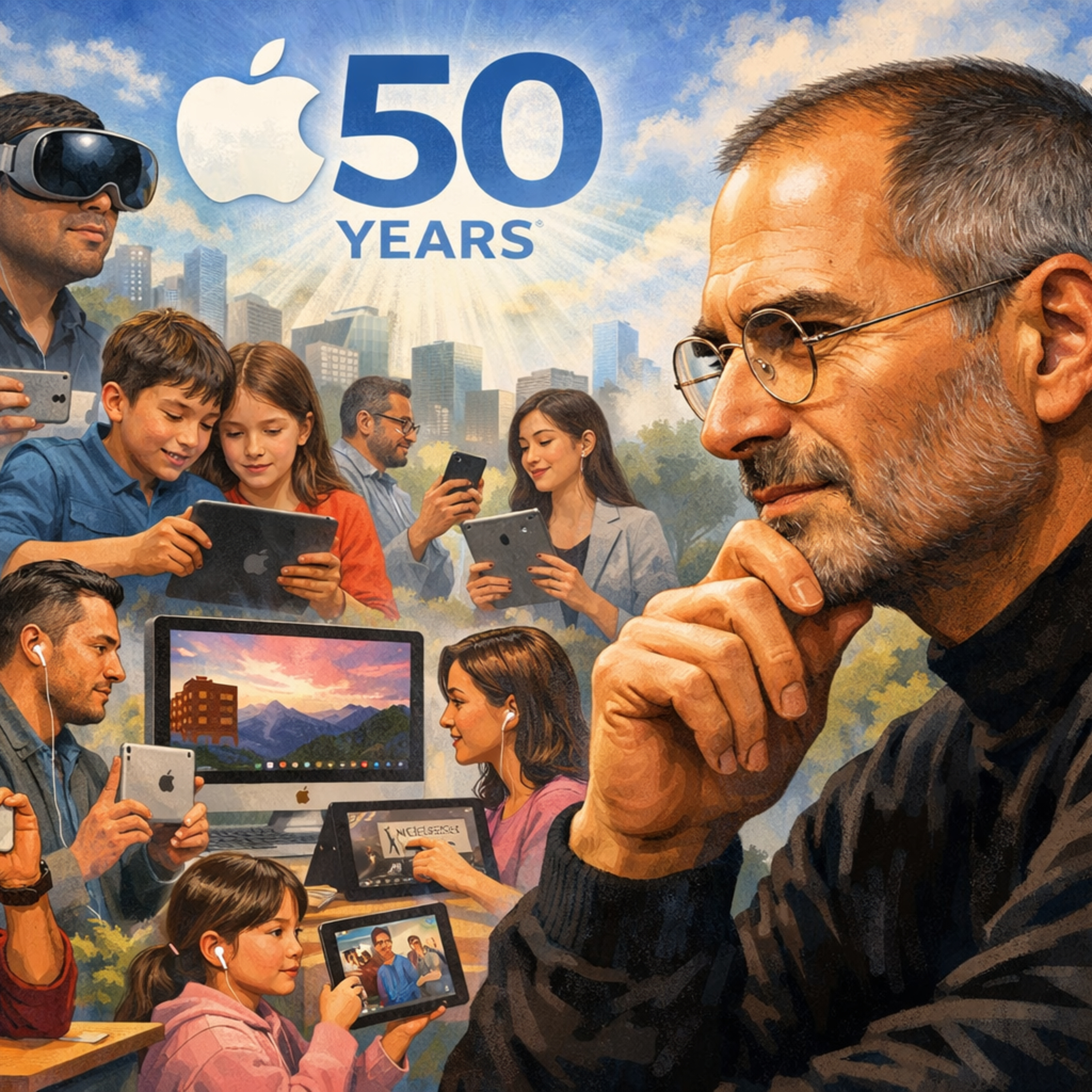 Apple: Rewiring Technology for 50 Years Apple：テクノロジーを再定義し続けてきた50年