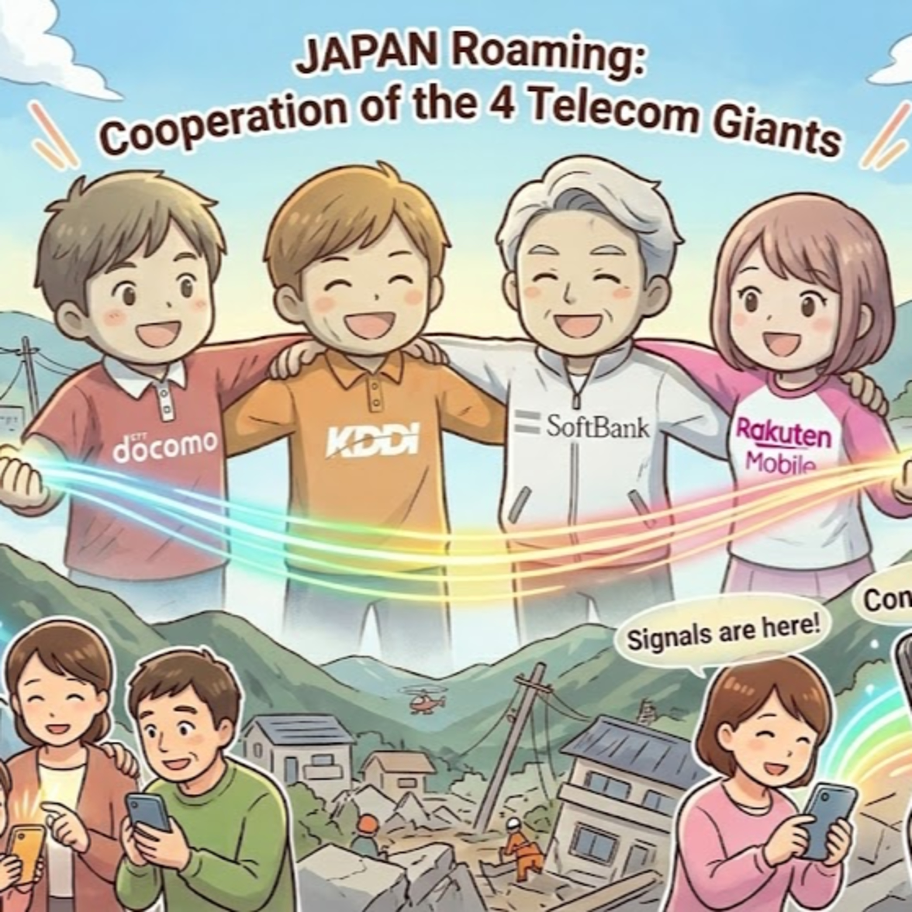 "JAPAN Roaming". 日本の通信大手が「JAPAN Roaming」を開始