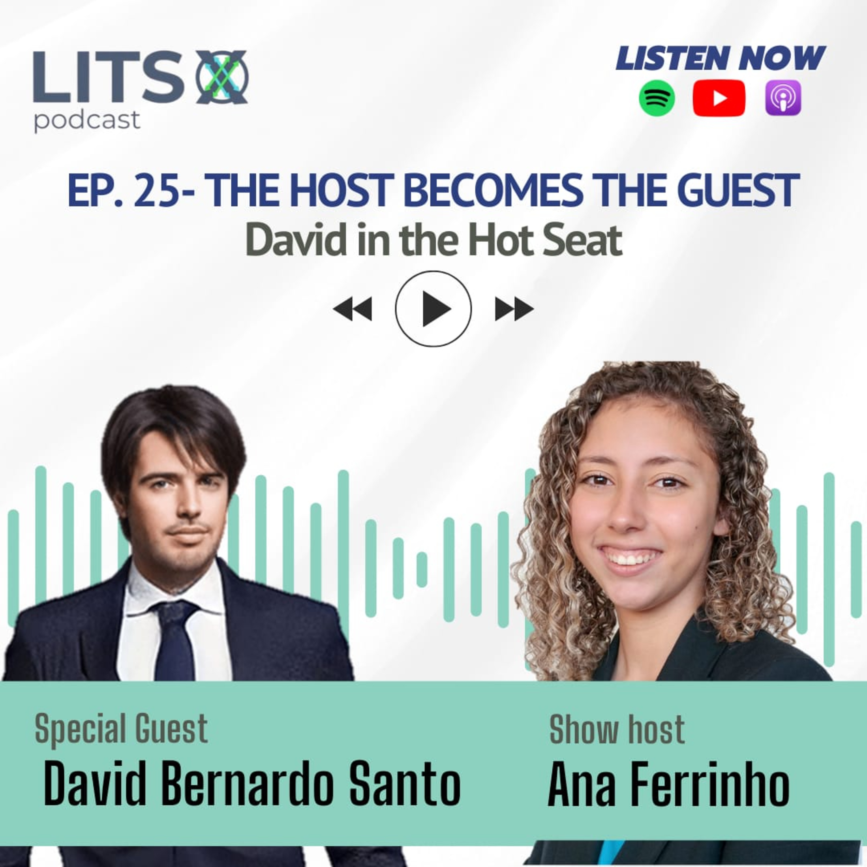 Ep. 25 The Host Becomes The Guest: David In The Hot Seat