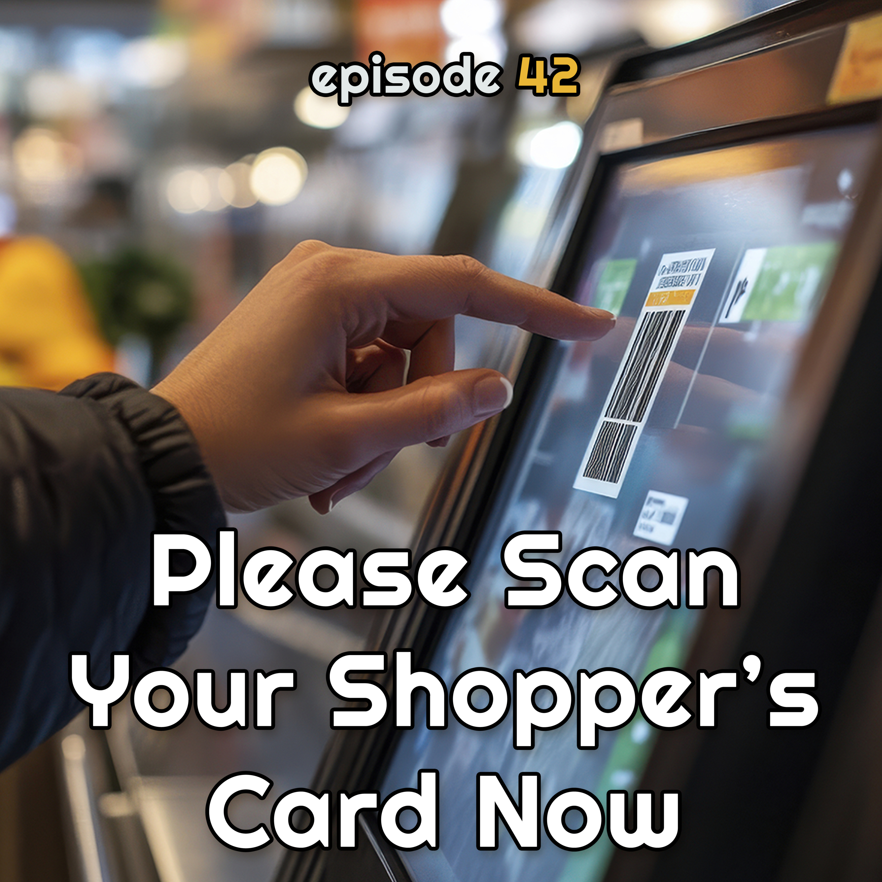 Please scan your shopper's card now