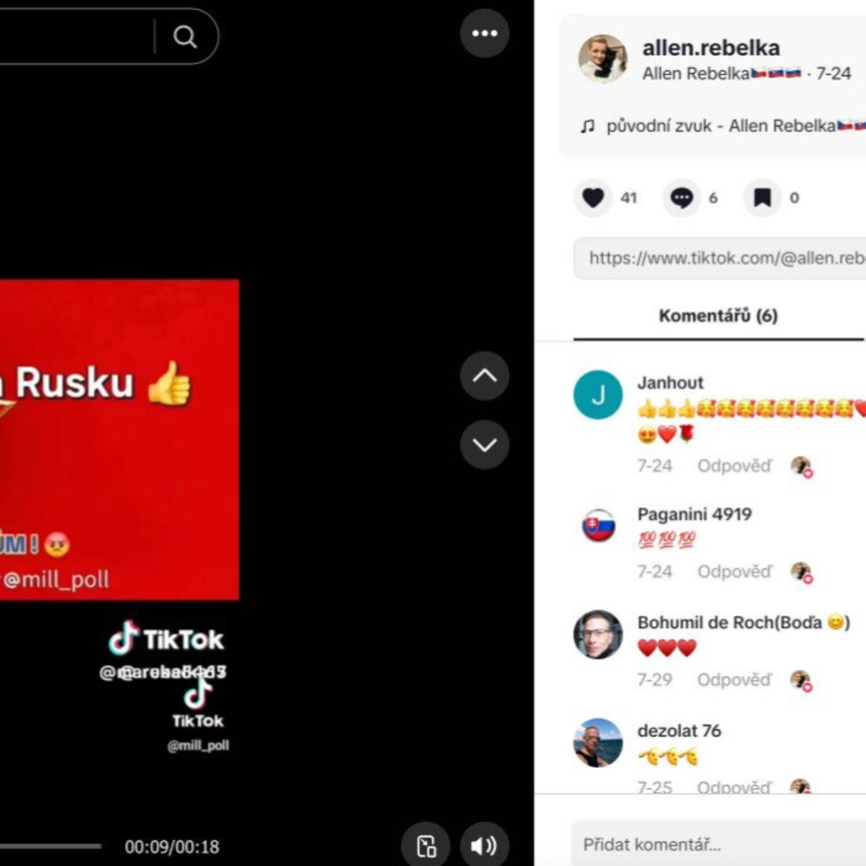 Politoložka: Proruské účty na TikToku podporují Stačilo!, SPD i PRO. Může se tak dít i bez jejich vědomí episode artwork