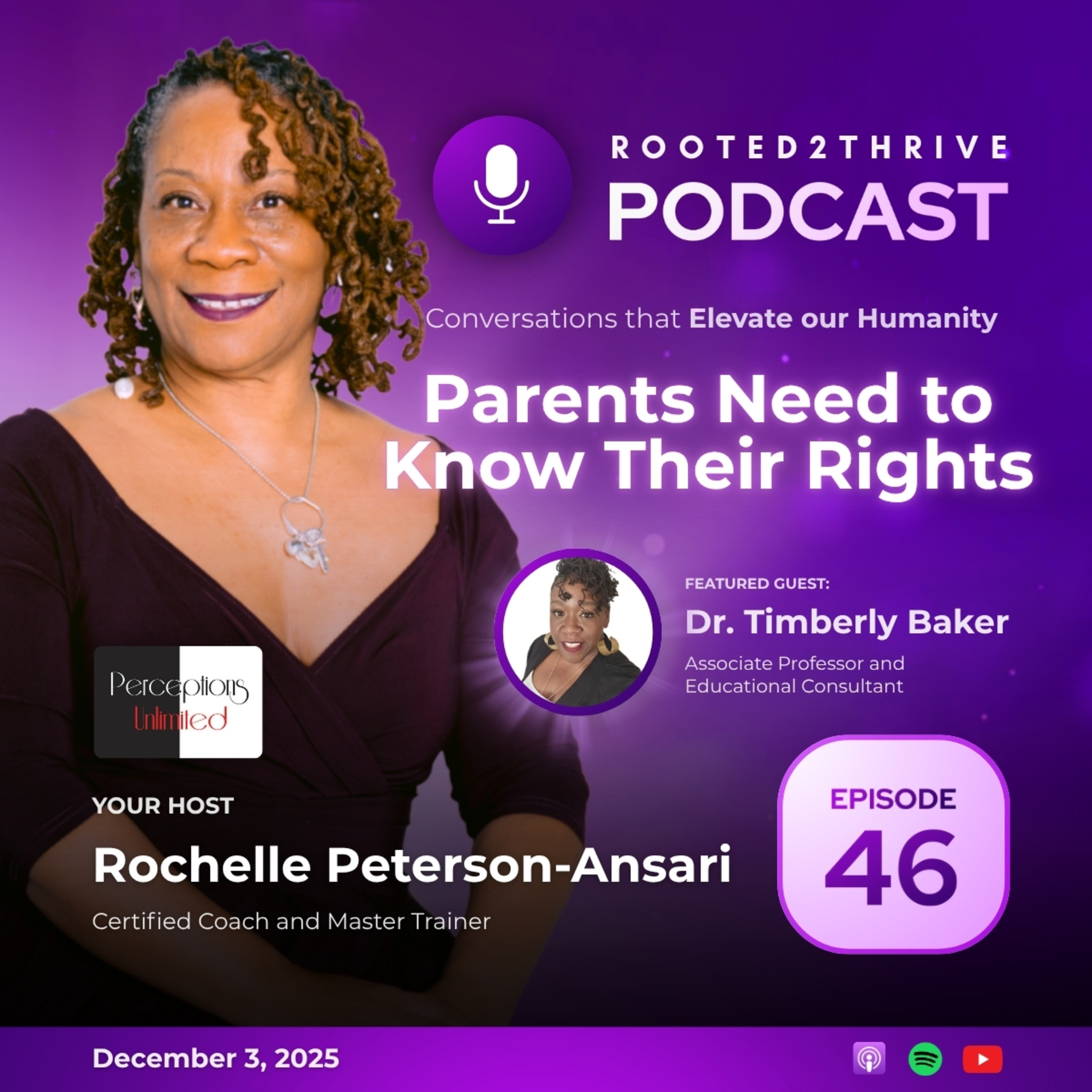 Parents Need to Know Their Rights - Rooted2Thrive Podcast Ep. 46 episode artwork