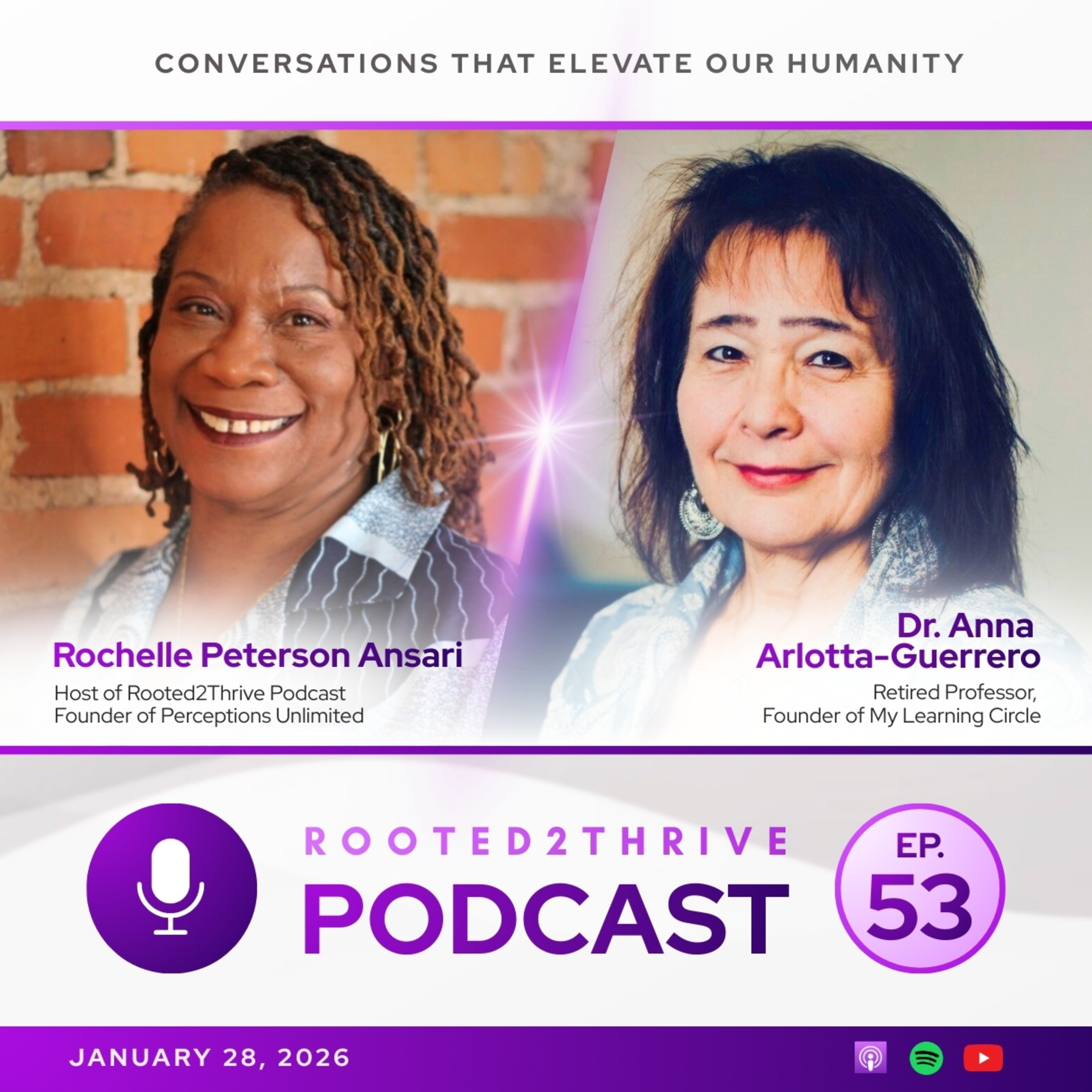 Rooted2Thrive:Conversations That Elevate Our Humanity
