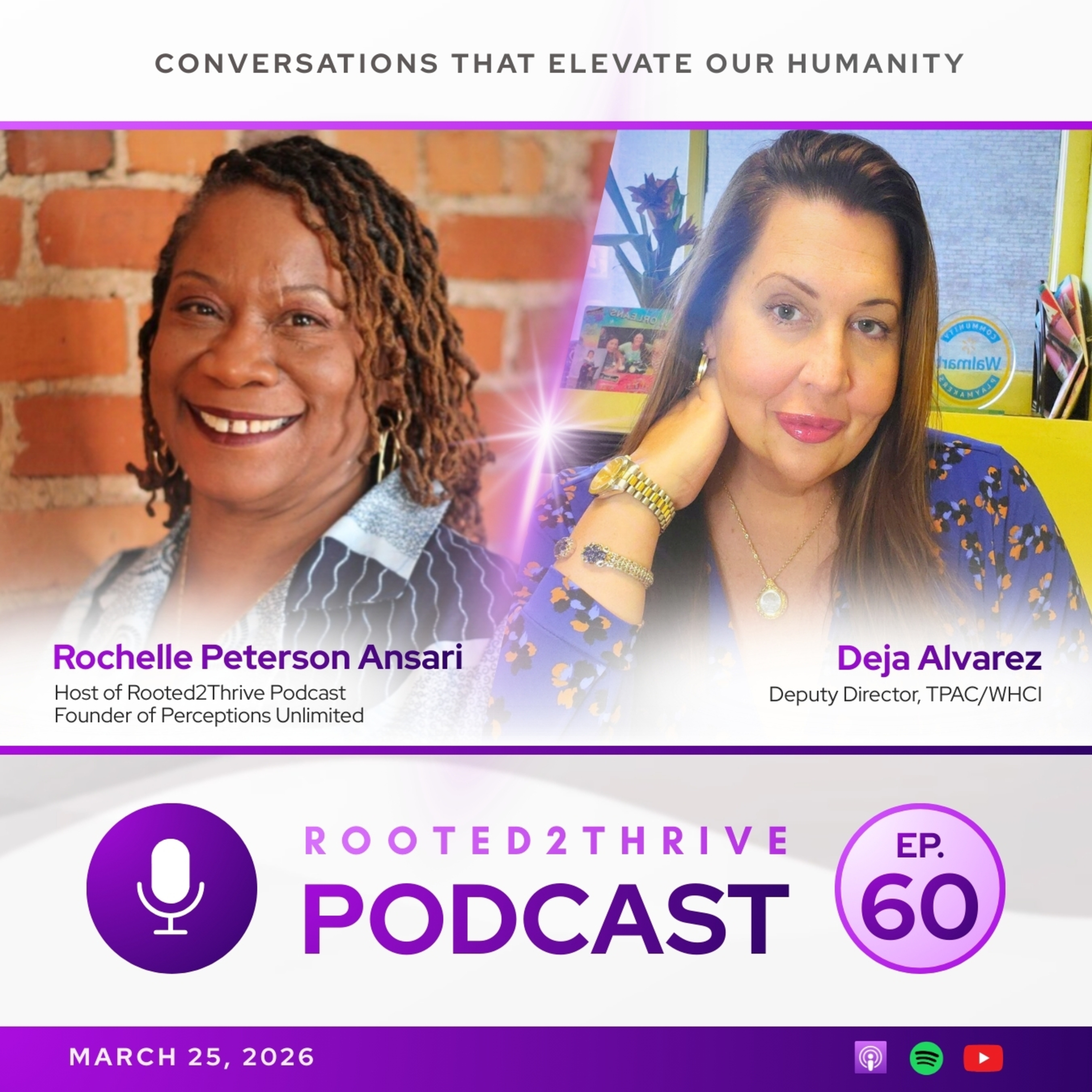 Centering Lived Experience in Leadership and Care: Beyond Diversity to Systems of Accountability – Rooted2Thrive Ep. 60