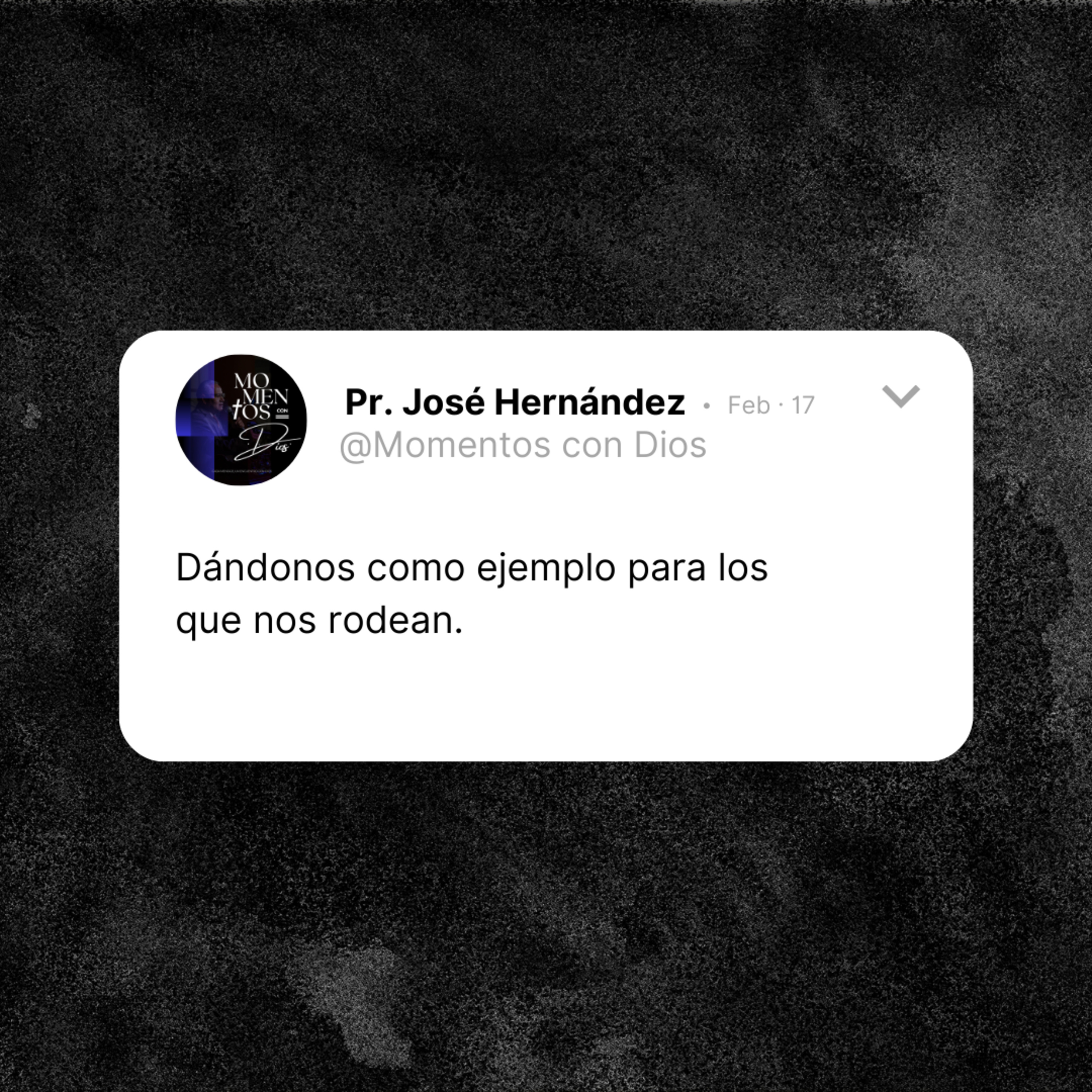 Dandonos como ejemplo para los que nos rodean | 2ª Tesalonicenses 3:9